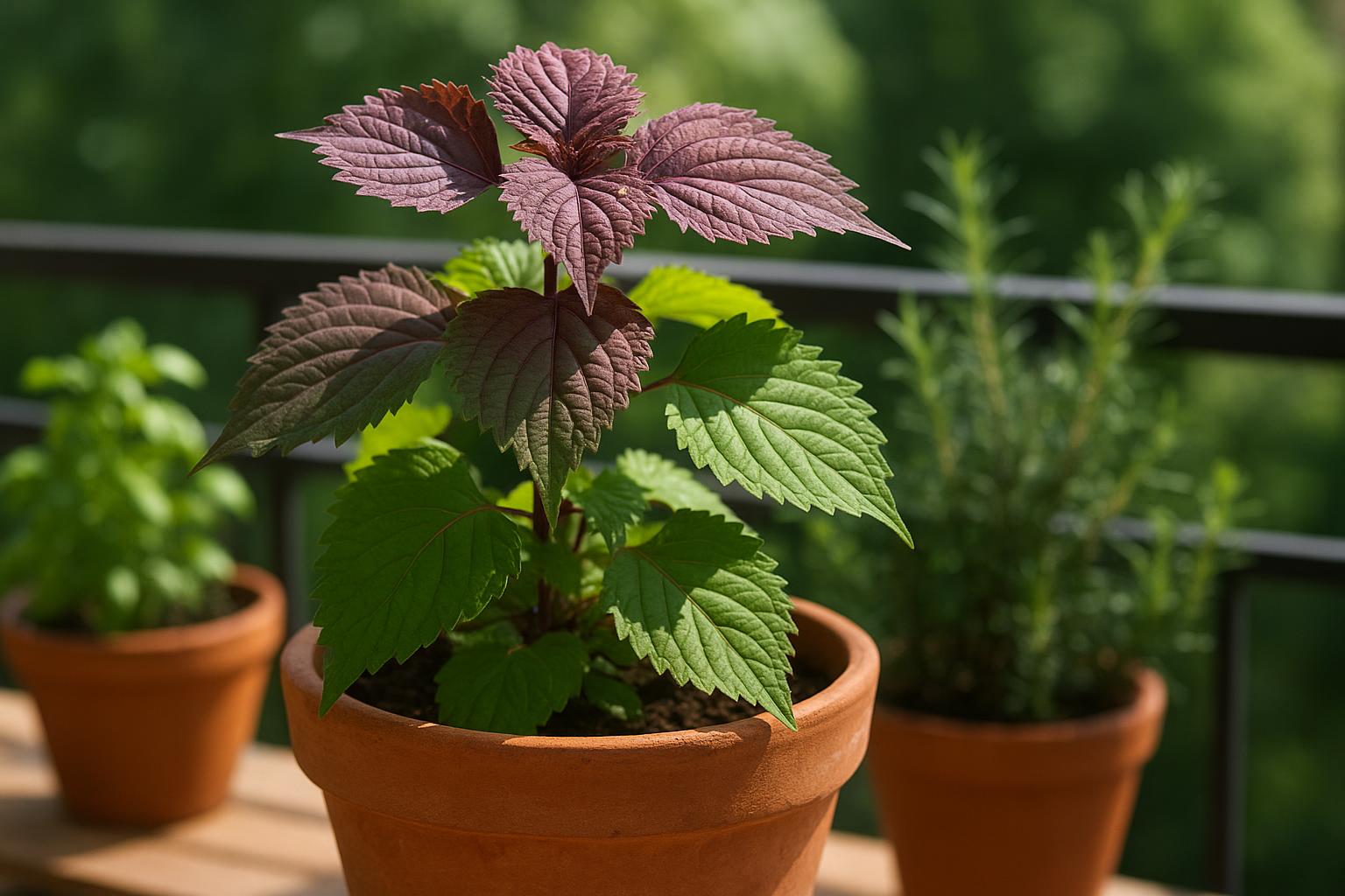 Perilla (shiso) nell’orto estivo e in vaso: come coltivare l’erba aromatica giapponese