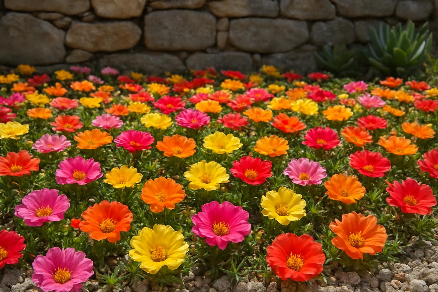 Portulaca grandiflora, la succulenta tappezzante più fiorita dell’estate: coltivazione in vaso e in giardino
