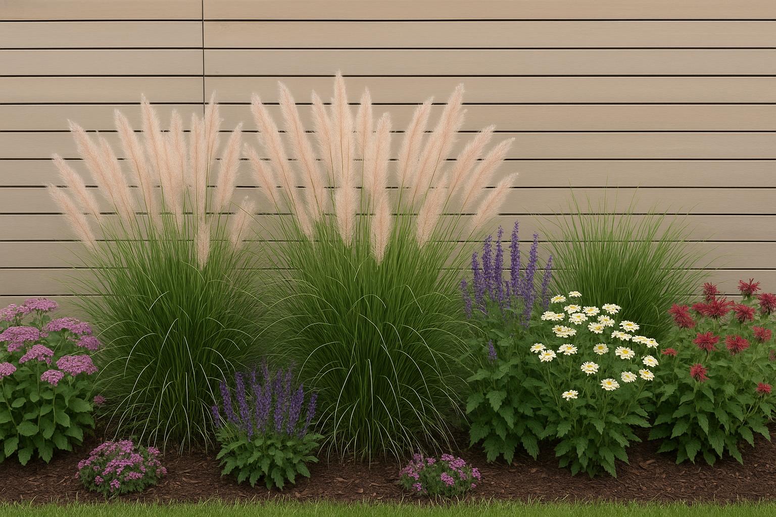 Miscanthus sinensis nano: graminacea ornamentale per piccoli giardini e bordure moderne