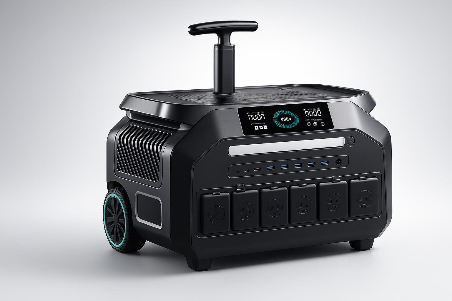 Centrale elettrica portatile IEE P3200, energia solare sempre disponibile per il tuo giardino
