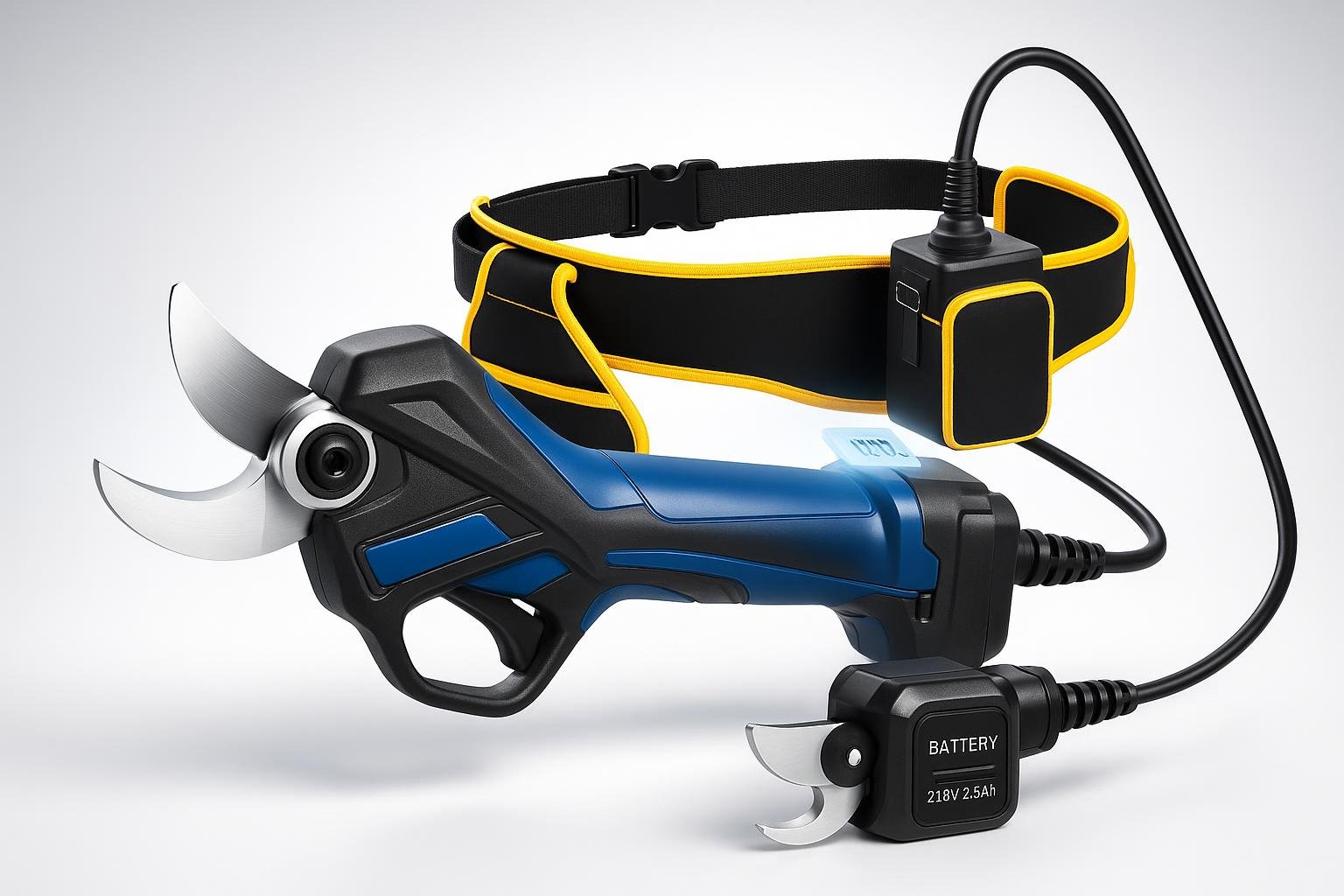Forbici da potatura a batteria Swansoft PRU45-PLUS, il supporto professionale per siepi e frutteto