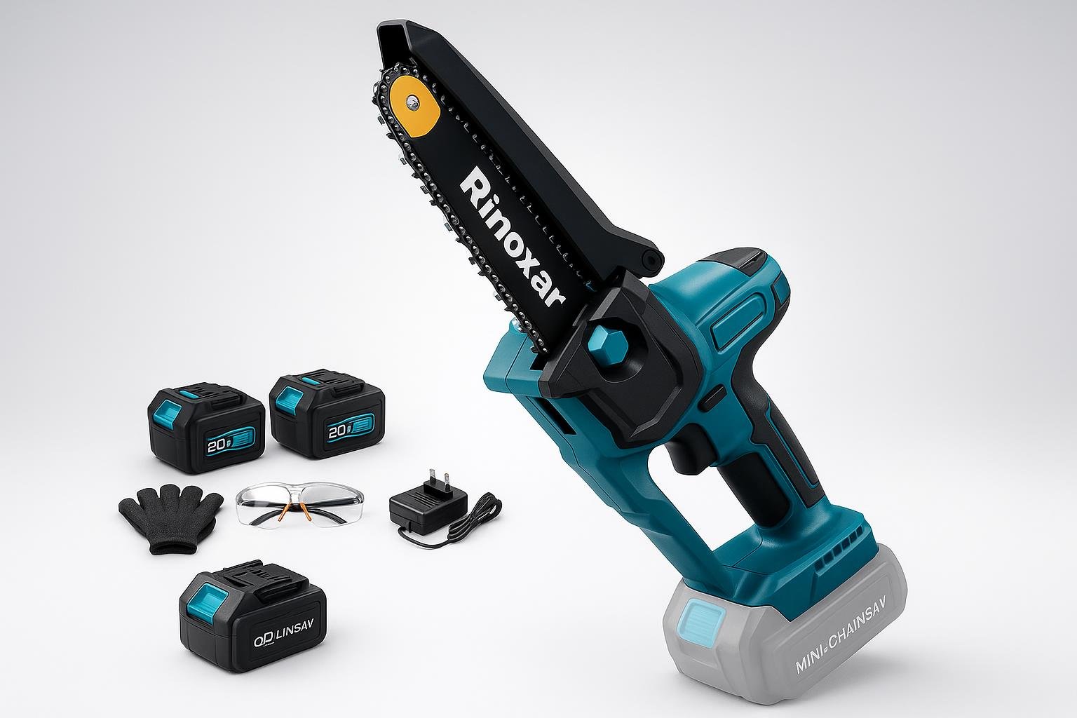 Motosega a batteria 21 V da 8 pollici per potatura, l’alleata leggera in offerta su Amazon