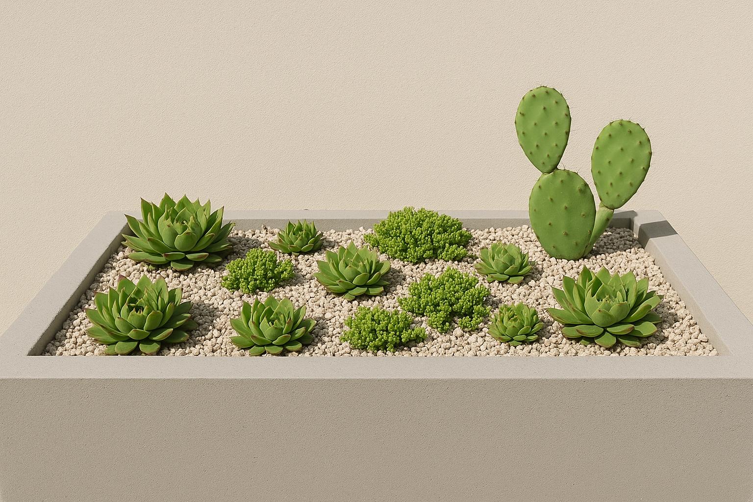 Succulente rustiche in piena terra in clima continentale: progettare un’aiuola drenante a bassa manutenzione