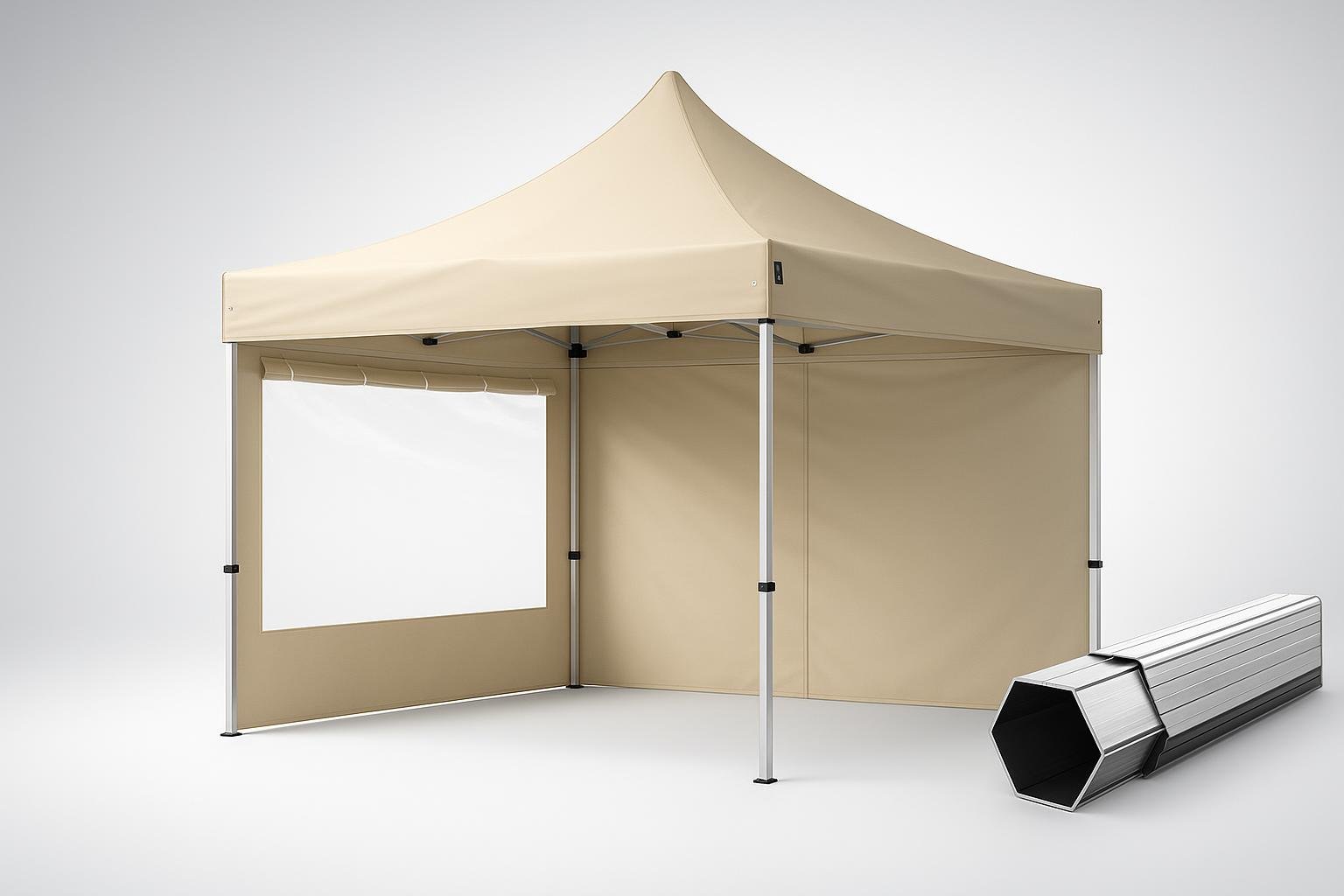 Gazebo pieghevole 3×3 m Toolport, prezzo top su Amazon per creare ombra in giardino a Ferragosto