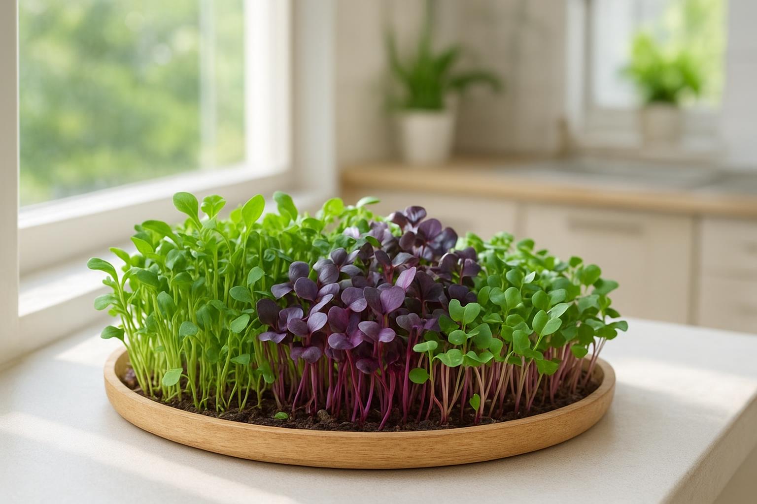 Micro-ortaggi in casa ad agosto: insalate e aromi pronti in 10 giorni anche senza balcone