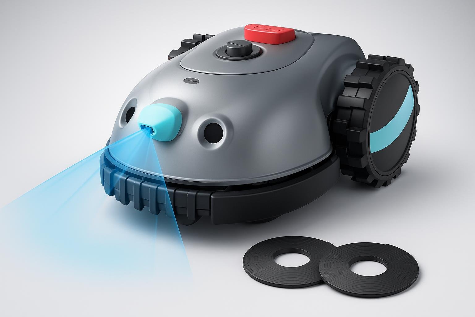 YARDCARE V100 robot tagliaerba senza filo perimetrale, prato perfetto con il minimo sforzo