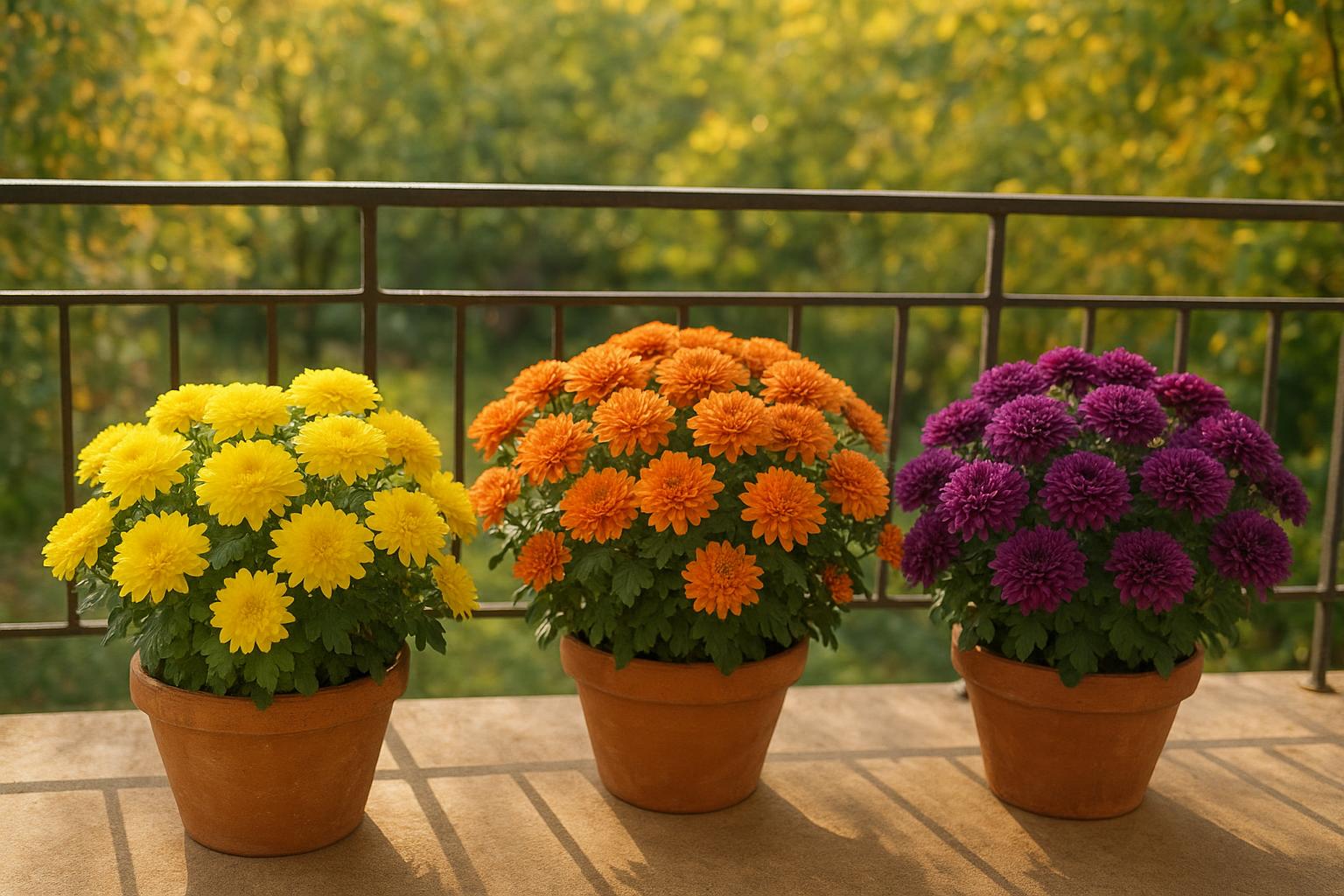 Crisantemi a fine estate: come scegliere e impostare le piante da vaso per un autunno pieno di fiori