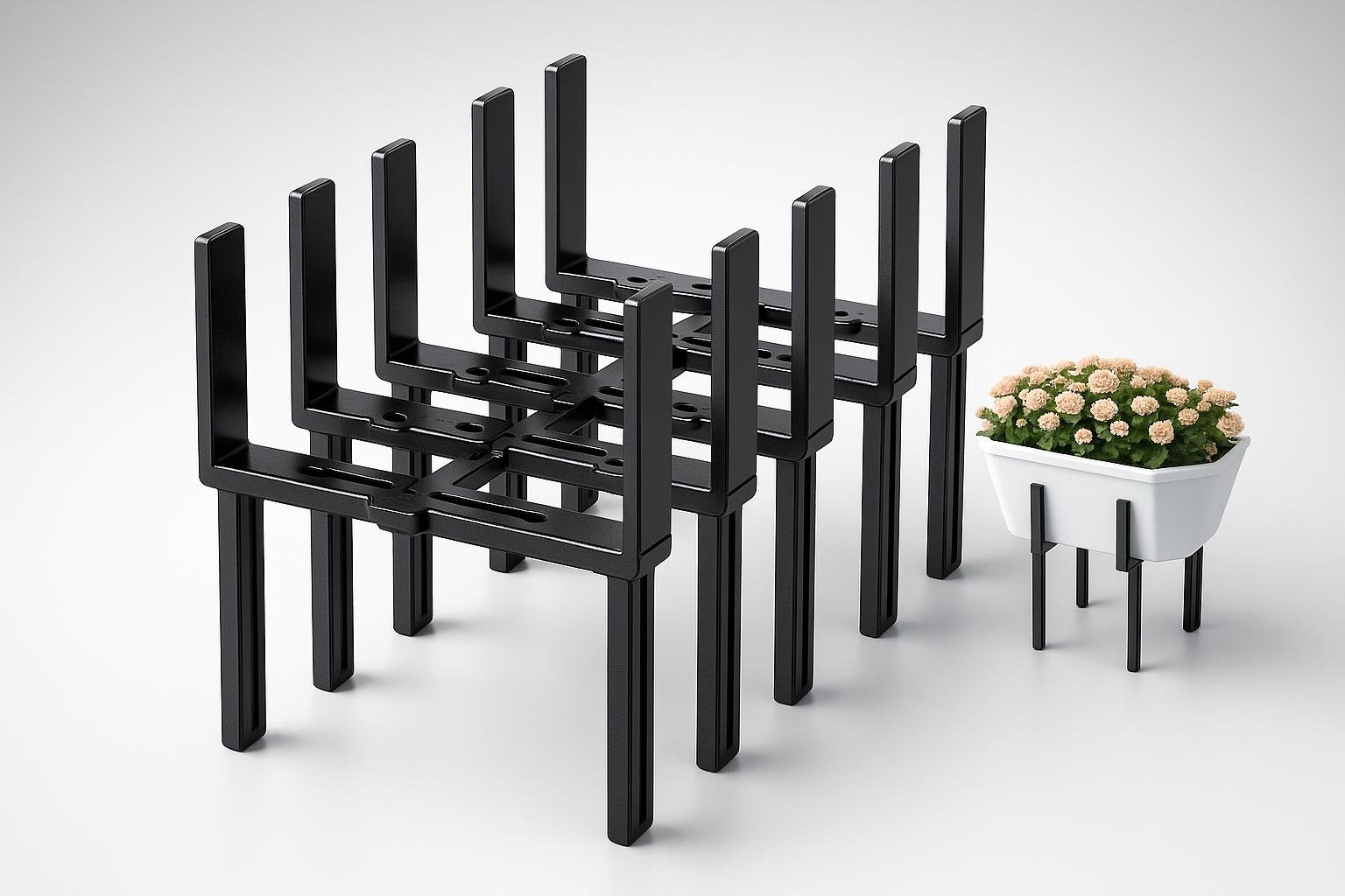 Supporti per fioriere da balcone B0G52JRH24, prezzo top su Amazon per mettere in sicurezza i vasi