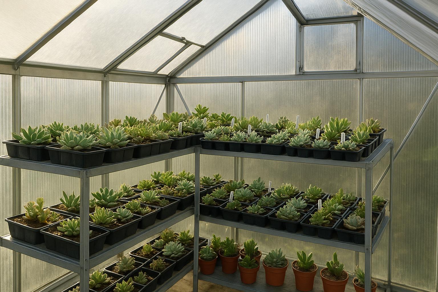 Piante grasse in serra fredda: come preparare a fine estate una casa invernale per succulente delicate