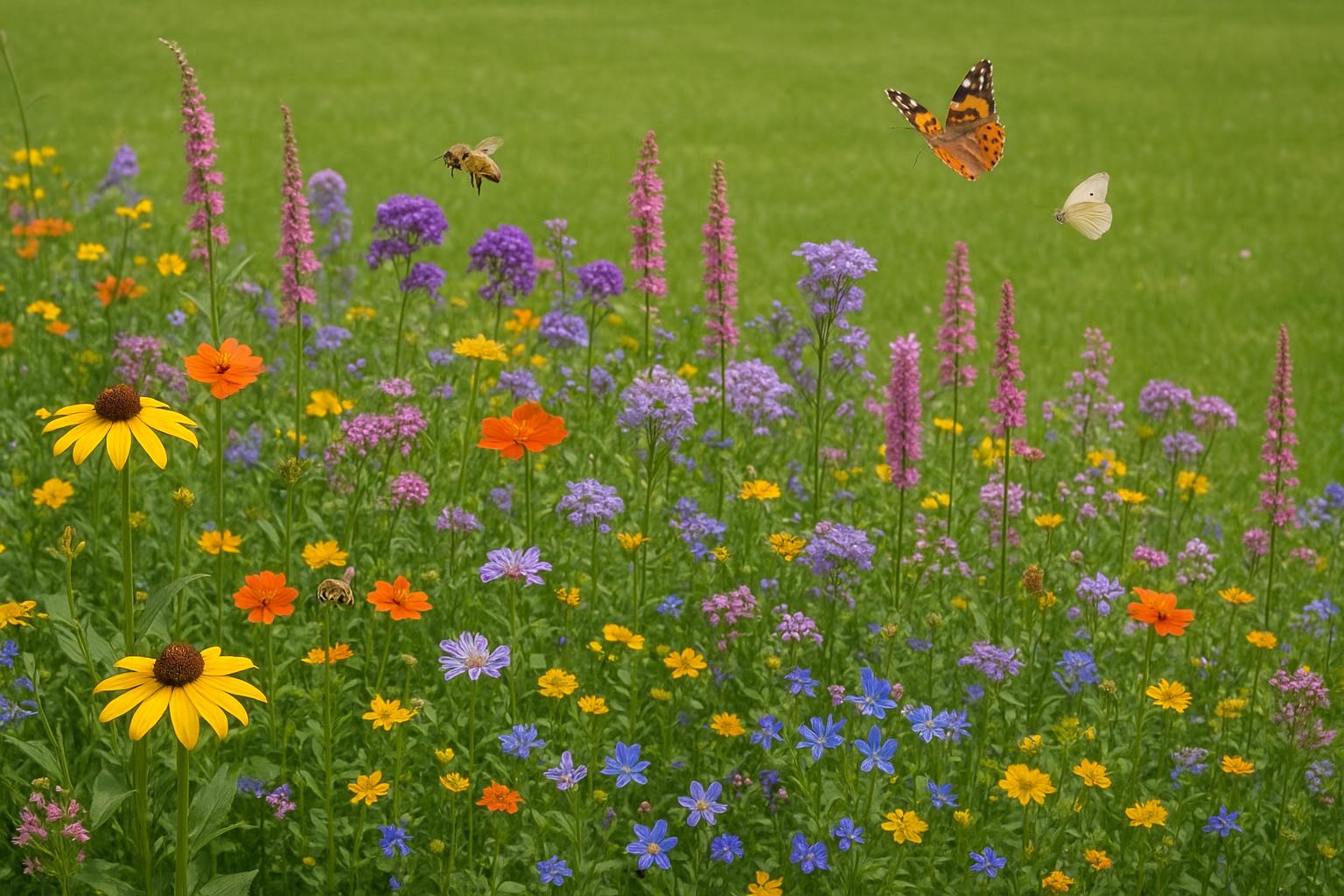 Dal prato all’oasi fiorita: come trasformare parte del giardino in un prato fiorito perenne