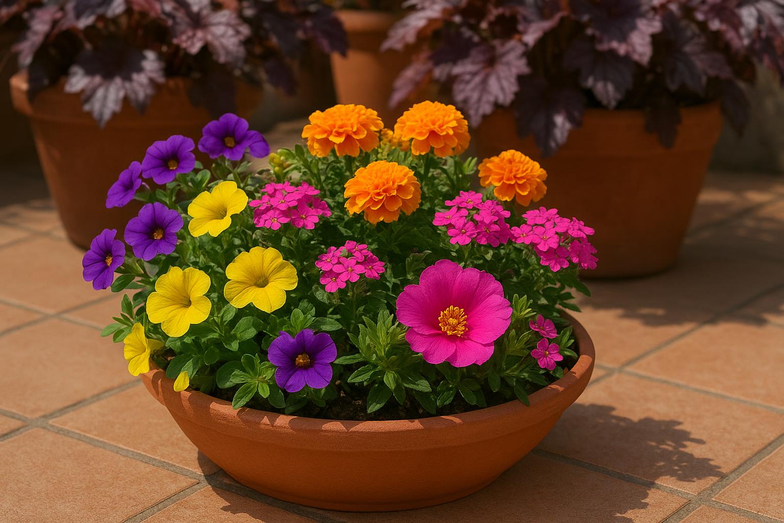 Fiori tardo-estivi per ciotole in terrazzo: 5 specie che fioriscono fino ai primi freddi