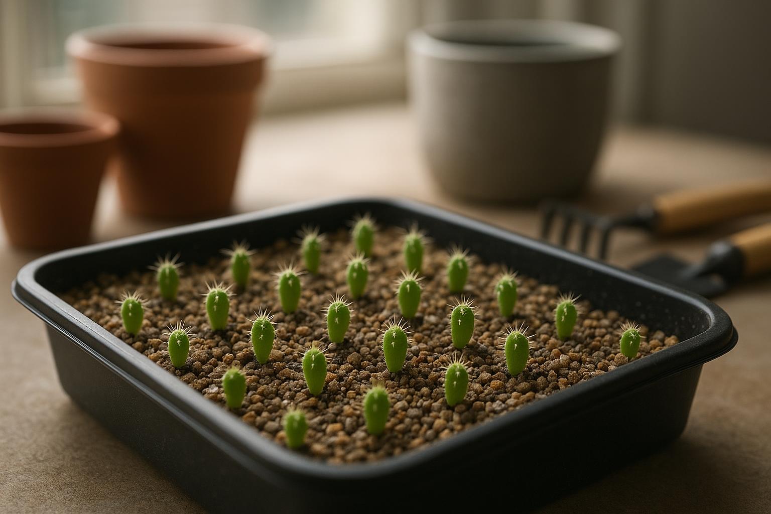 Cactus da seme a fine estate: guida pratica per iniziare una semina di succulente in casa