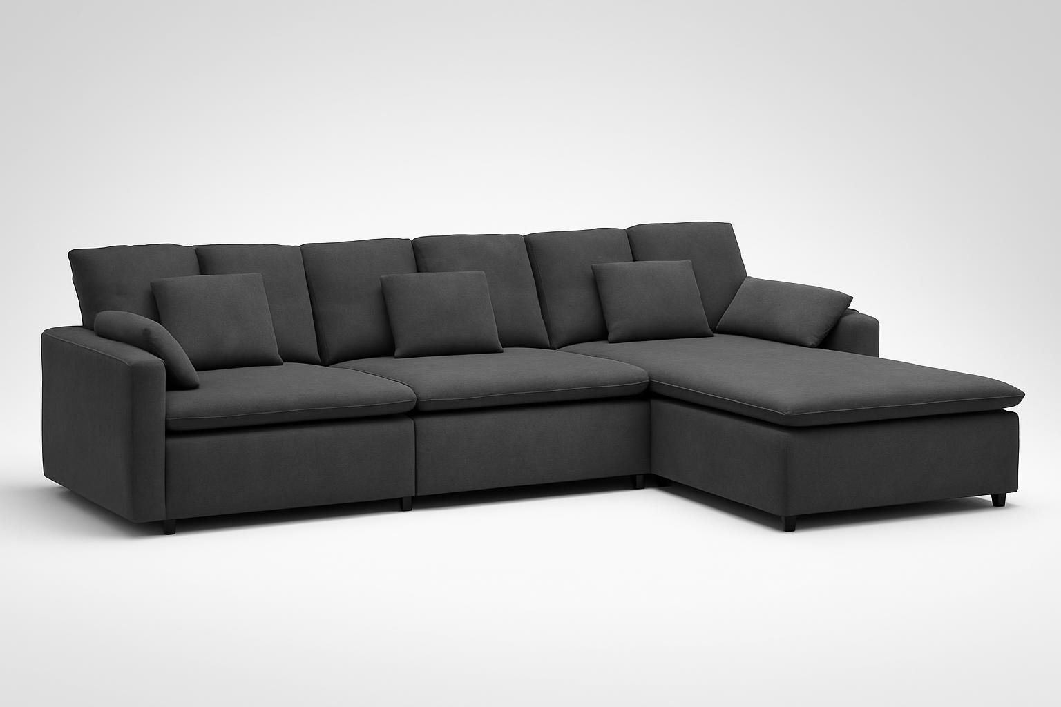 Divano modulare da esterno vidaXL grigio scuro: trasformare il terrazzo in un salotto verde di fine estate