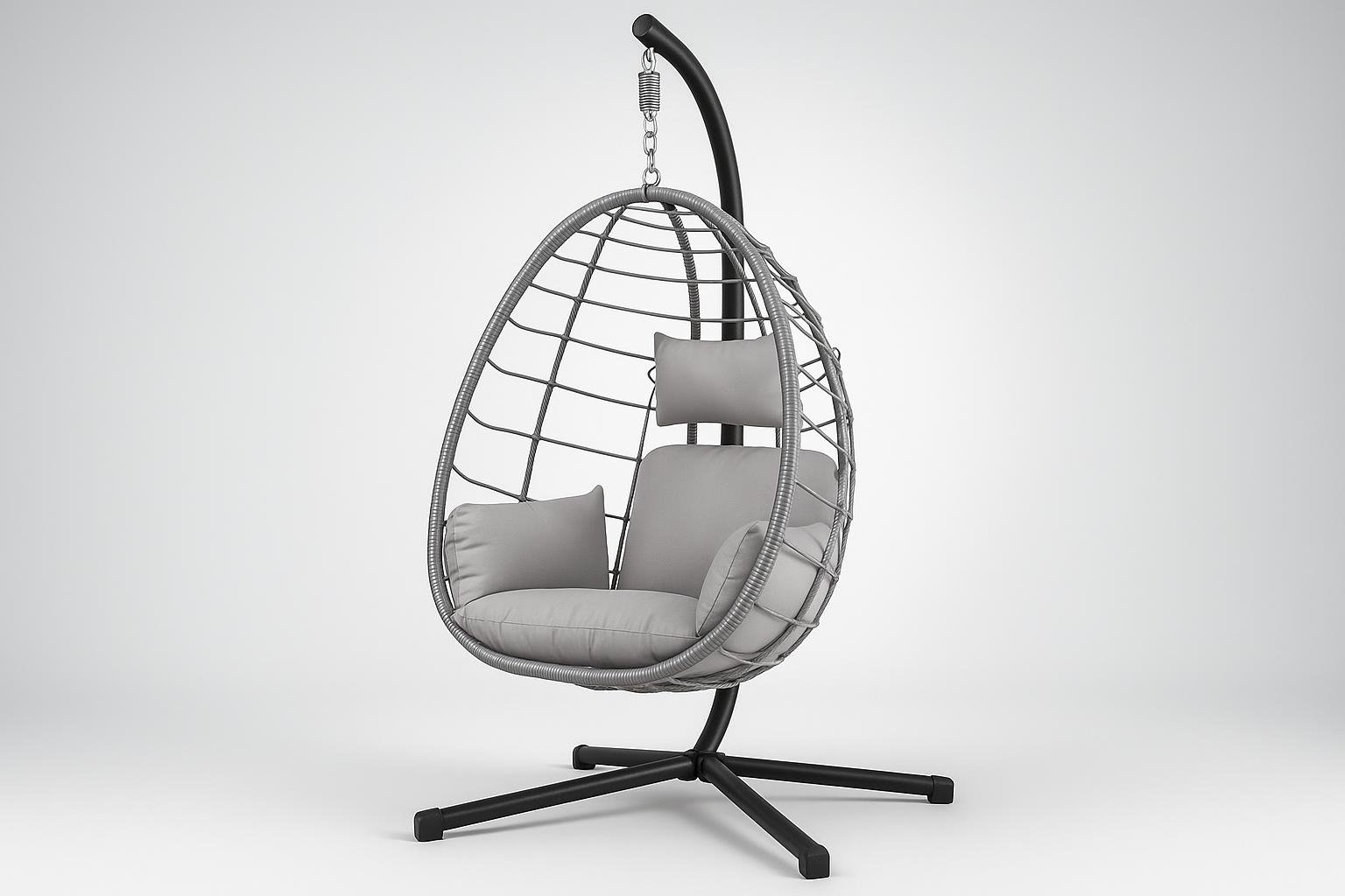 Panca sospesa da giardino: idee per creare un’area relax moderna tra le aiuole