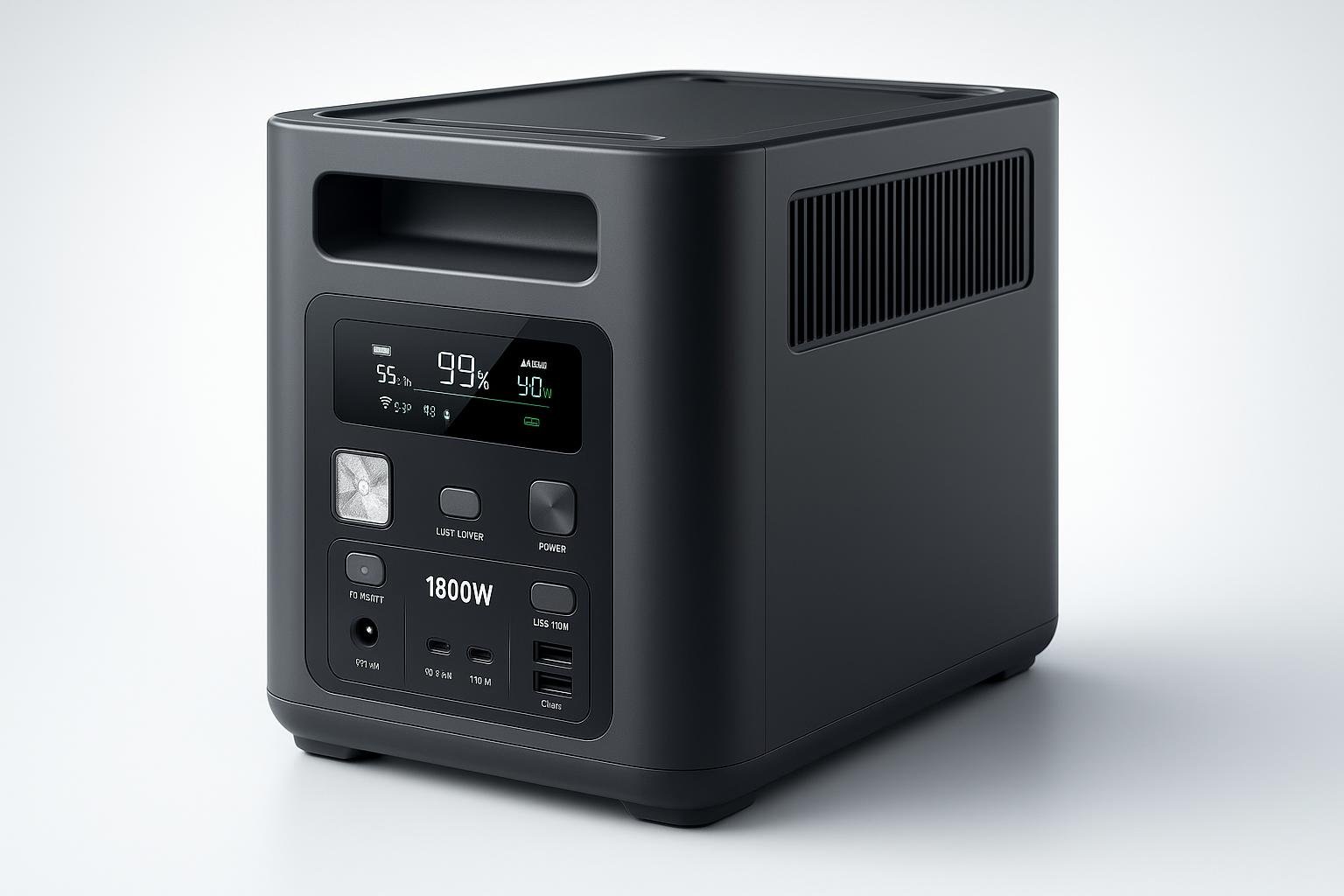 AFERIY 1800W stazione elettrica portatile, la power station ideale per l’illuminazione del giardino e l’orto smart