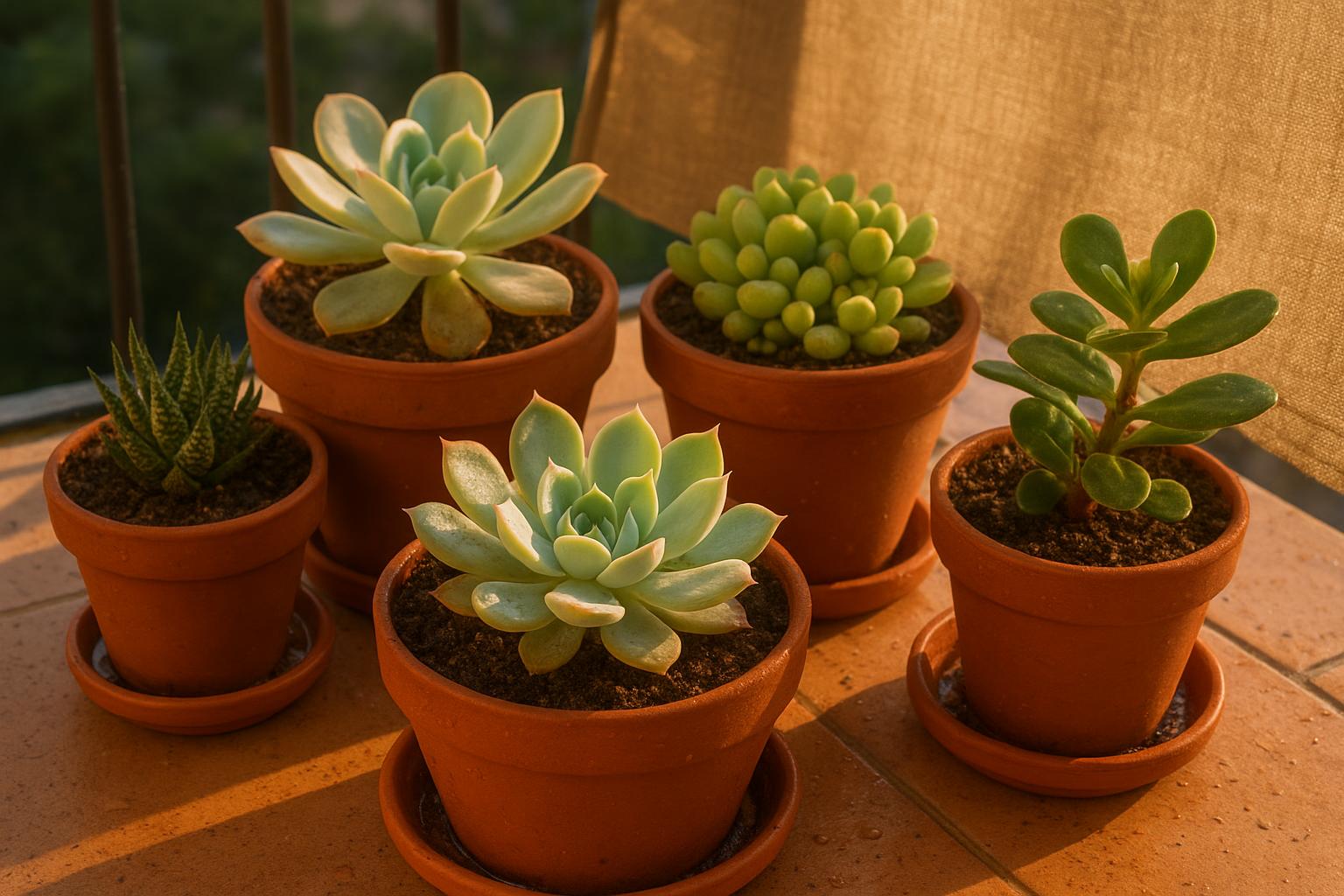 Piante grasse e primi freschi di fine agosto: come ridurre acqua e sole senza stressare le succulente