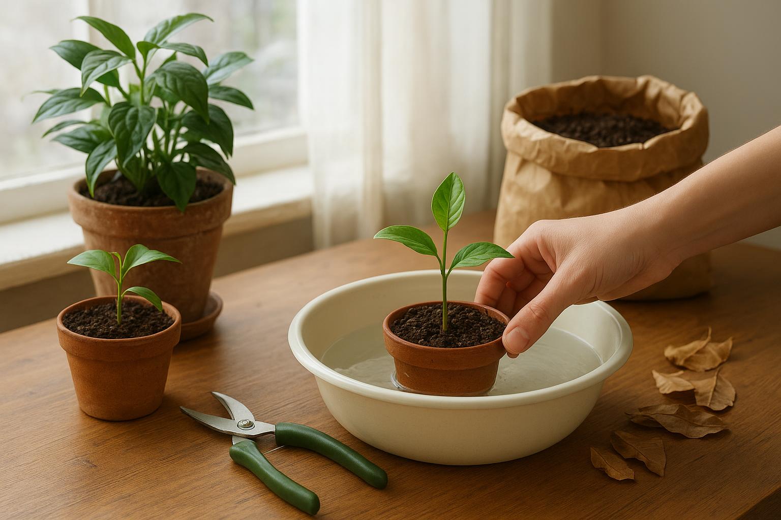 Piante da interno e rientro dalle vacanze: come reidratare e salvare le specie stressate