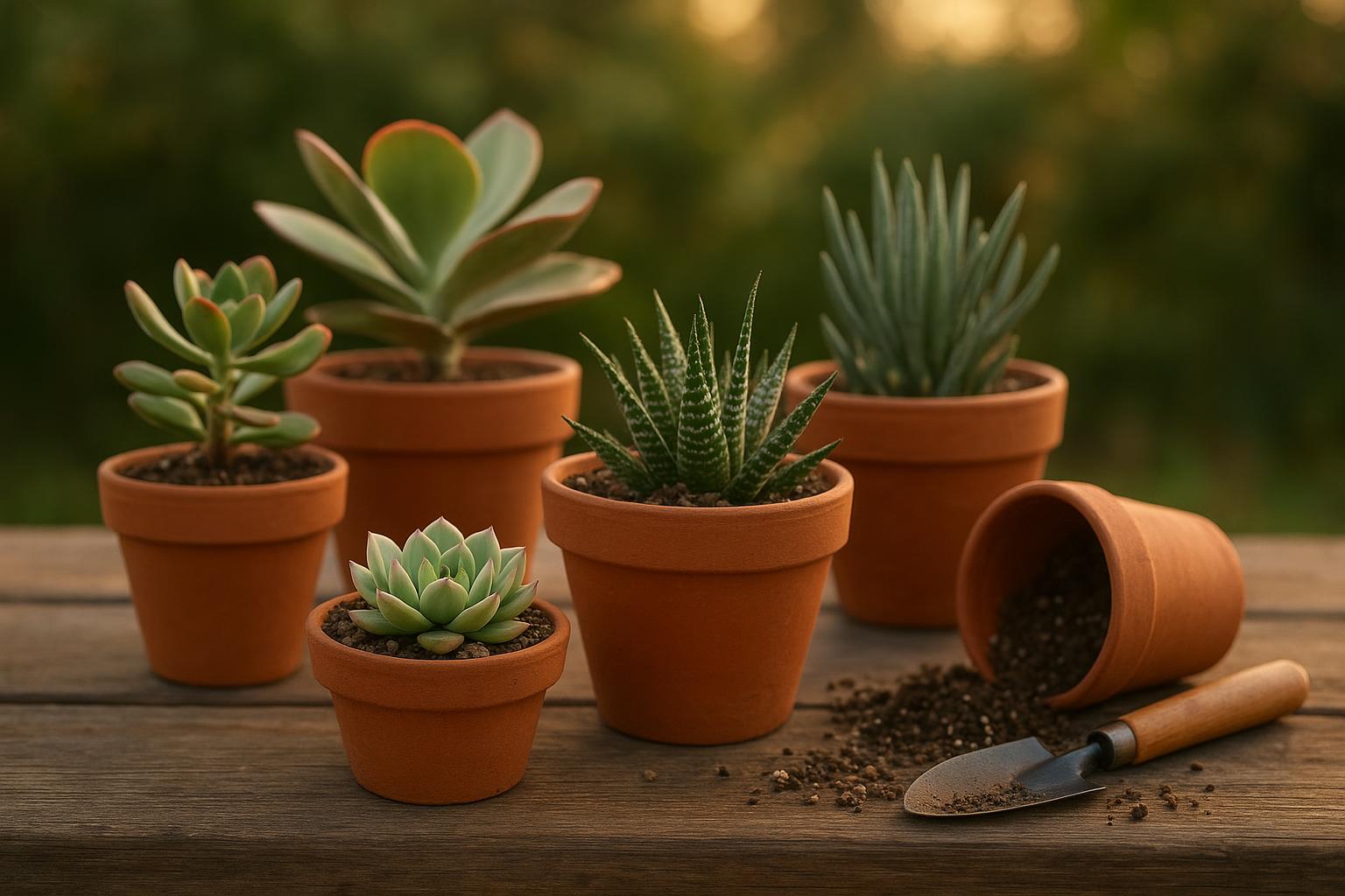 Succulente in vaso a fine agosto: ultimi rinvasi e strategie per prepararli all’autunno
