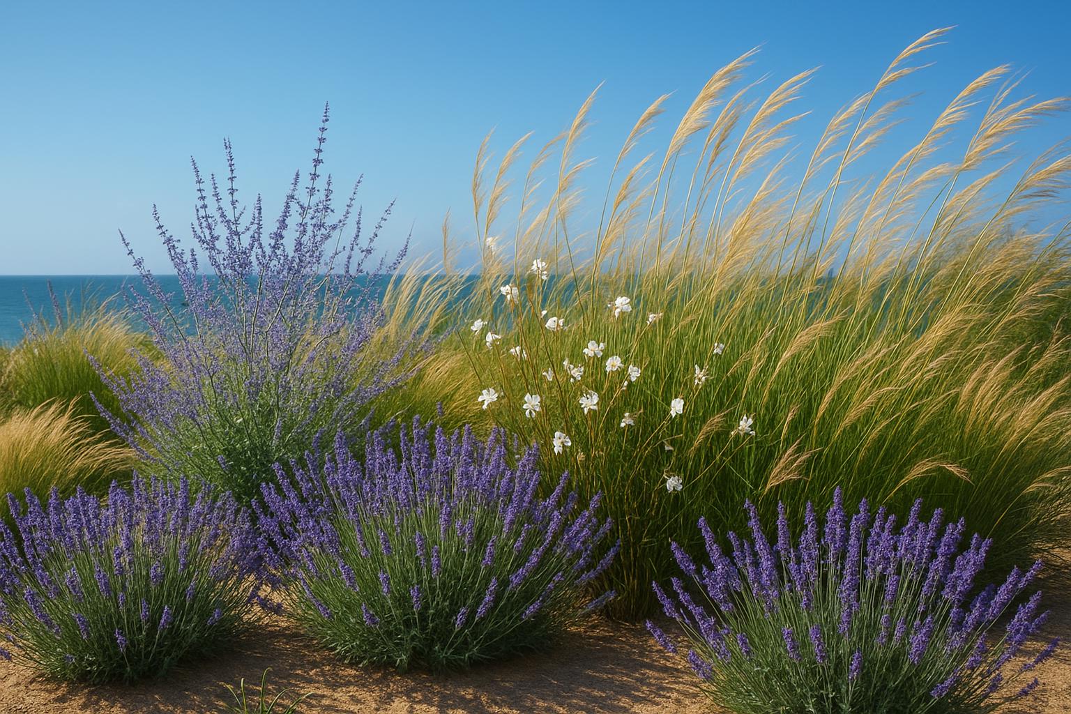Perenni da esterno resistenti al vento di fine estate: 6 specie per giardini esposti