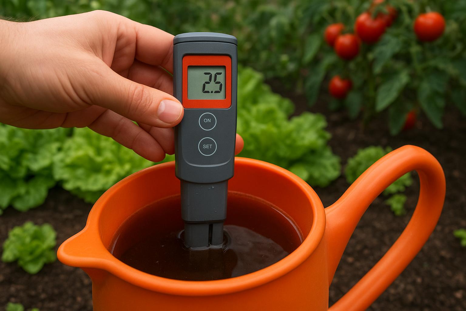 Come usare un misuratore EC nel giardinaggio: irrigare e concimare senza sprechi