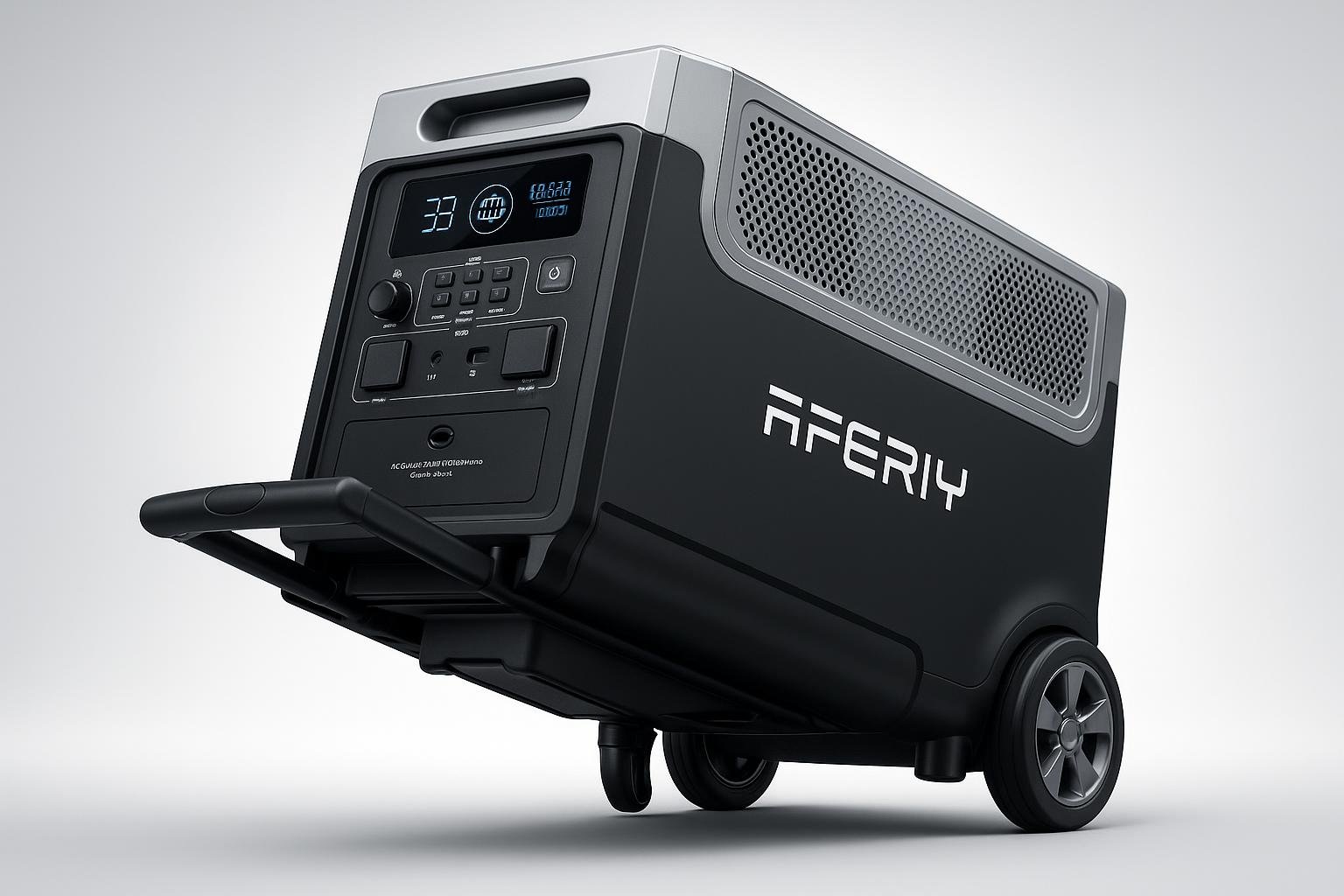 AFERIY power station portatile 3600W, centrale elettrica ideale per luci da giardino e pompa dell’orto
