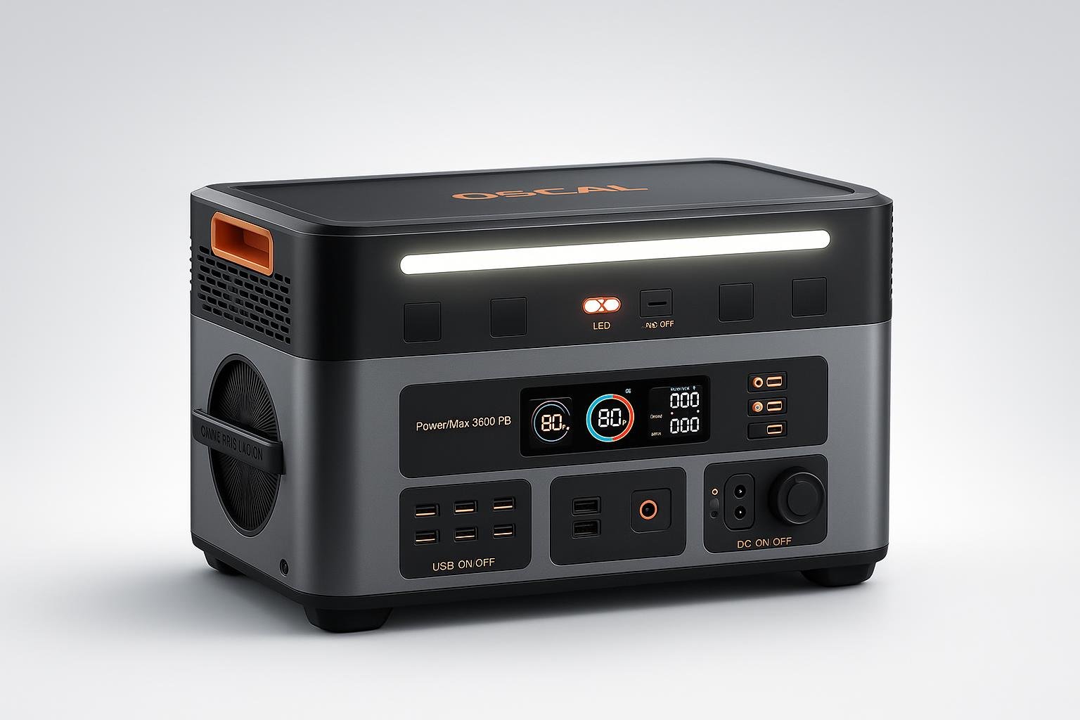 Powermax 3600PE, la centrale elettrica portatile ideale per serra, luci da giardino e attrezzi elettrici