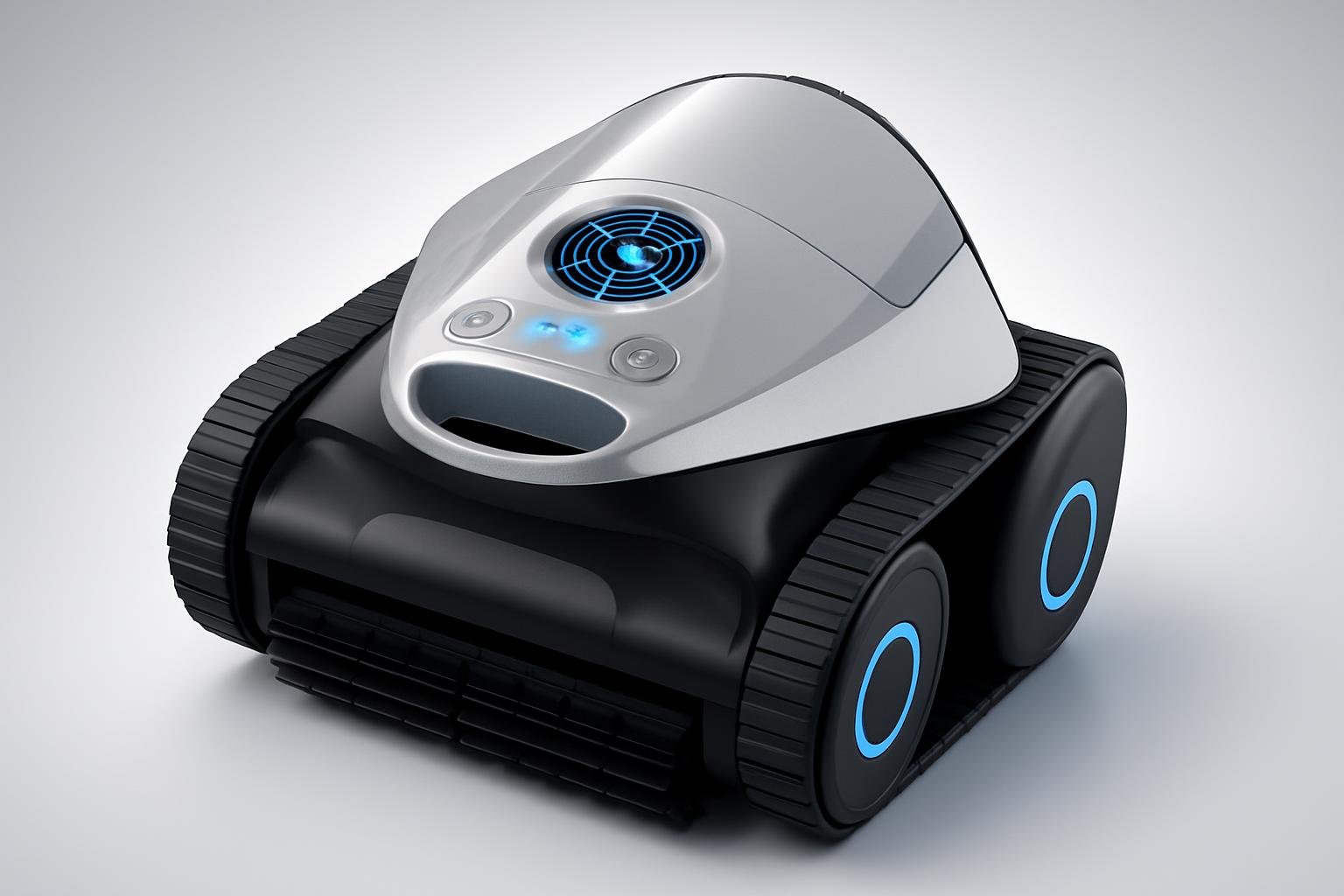 BRINBO C1 robot piscina, fondo e pareti puliti per un giardino estivo sempre pronto