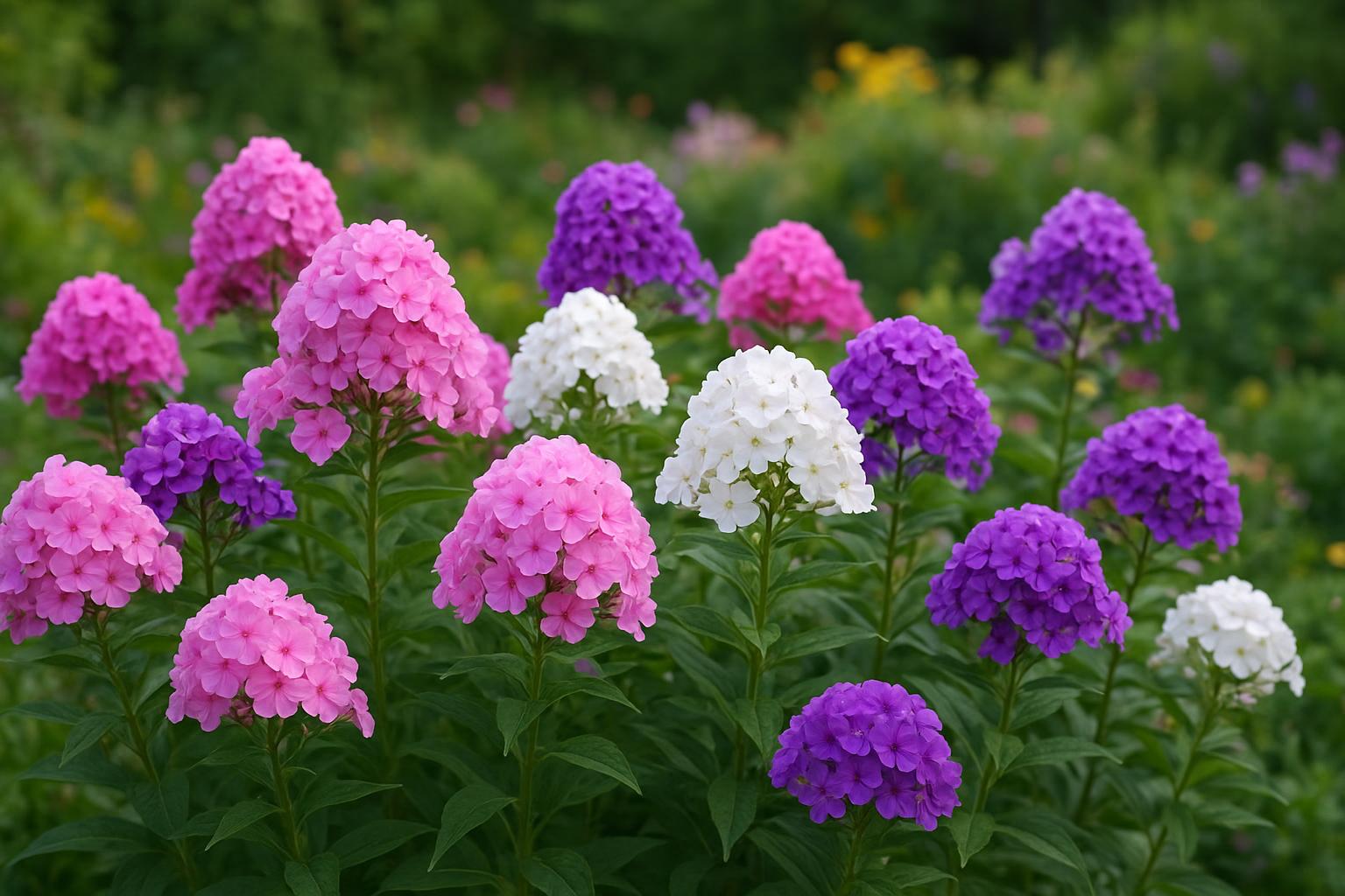 Phlox paniculata profumati: rinnovare le bordure di agosto con fioriture generose