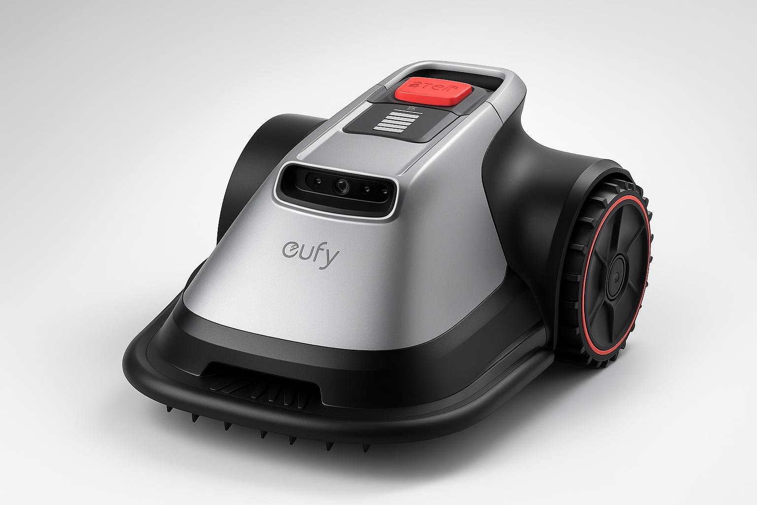 Robot tosaerba eufy E18 in offerta su Amazon: prato sempre perfetto senza cavo perimetrale