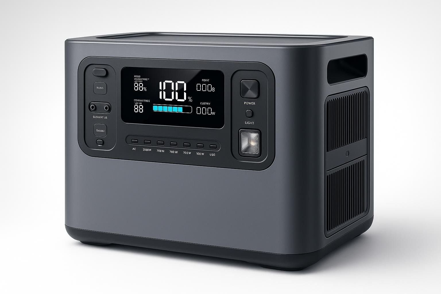 Stazione di energia portatile AFERIY 2400W, il generatore silenzioso per giardino e campeggio in offerta su Amazon