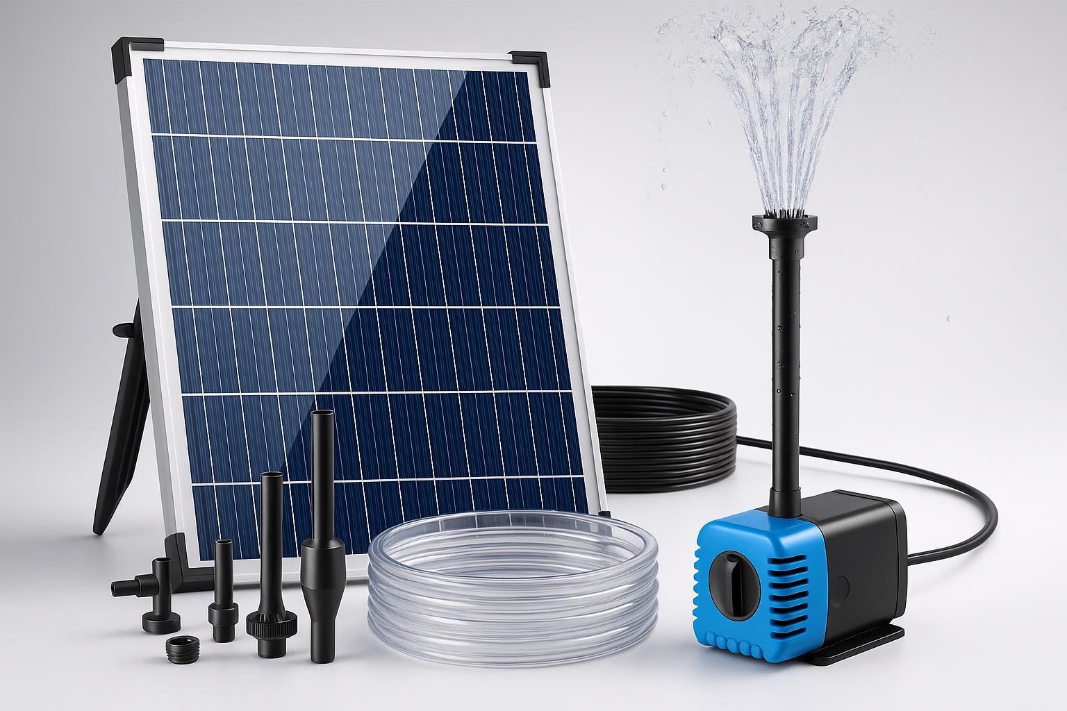 Fontana solare Biling per laghetti e vasi d’acqua, minimo storico su Amazon per il tuo giardino