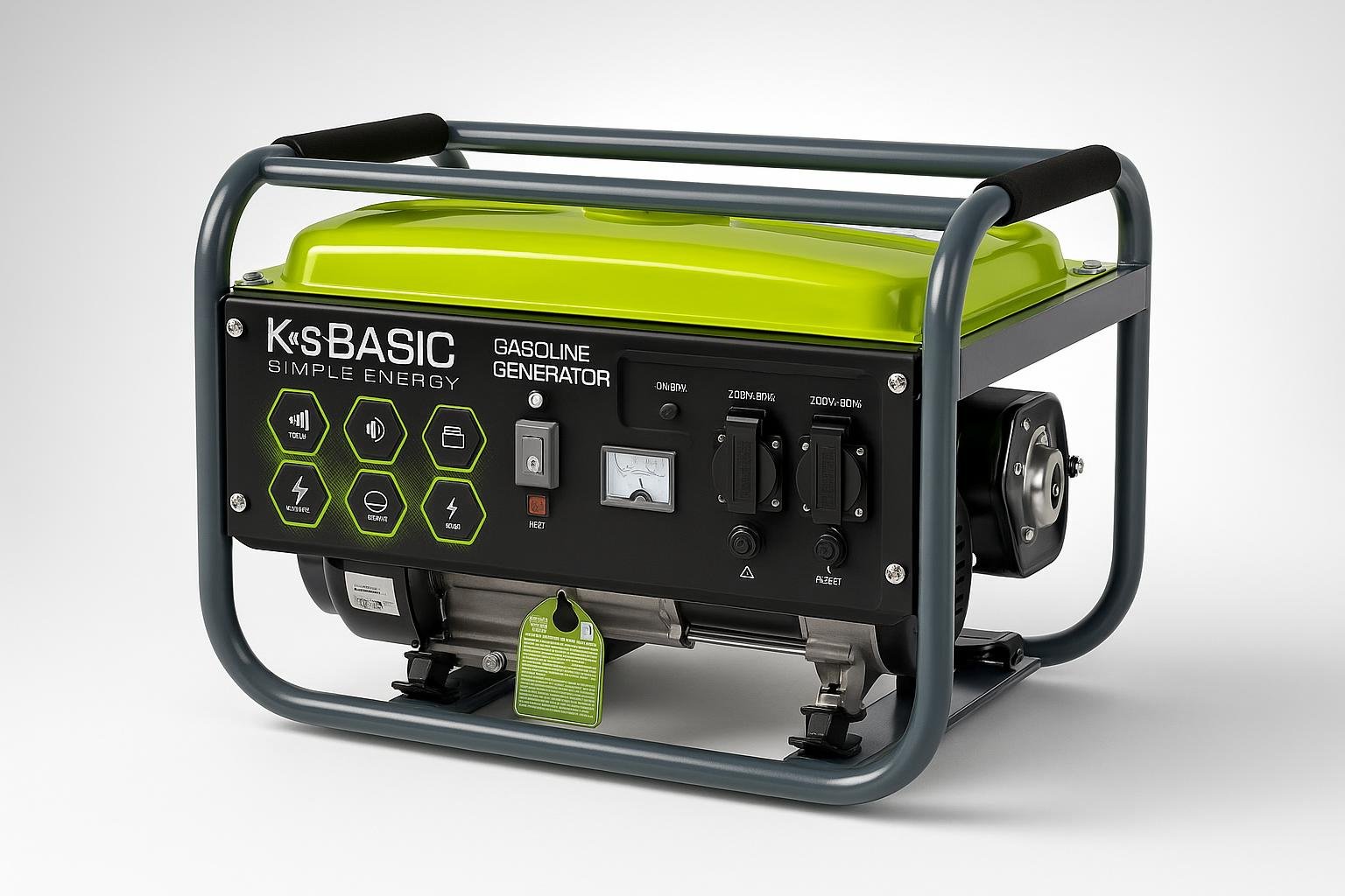 KSB 2200A generatore di corrente portatile: energia di emergenza per giardino, orto e serra