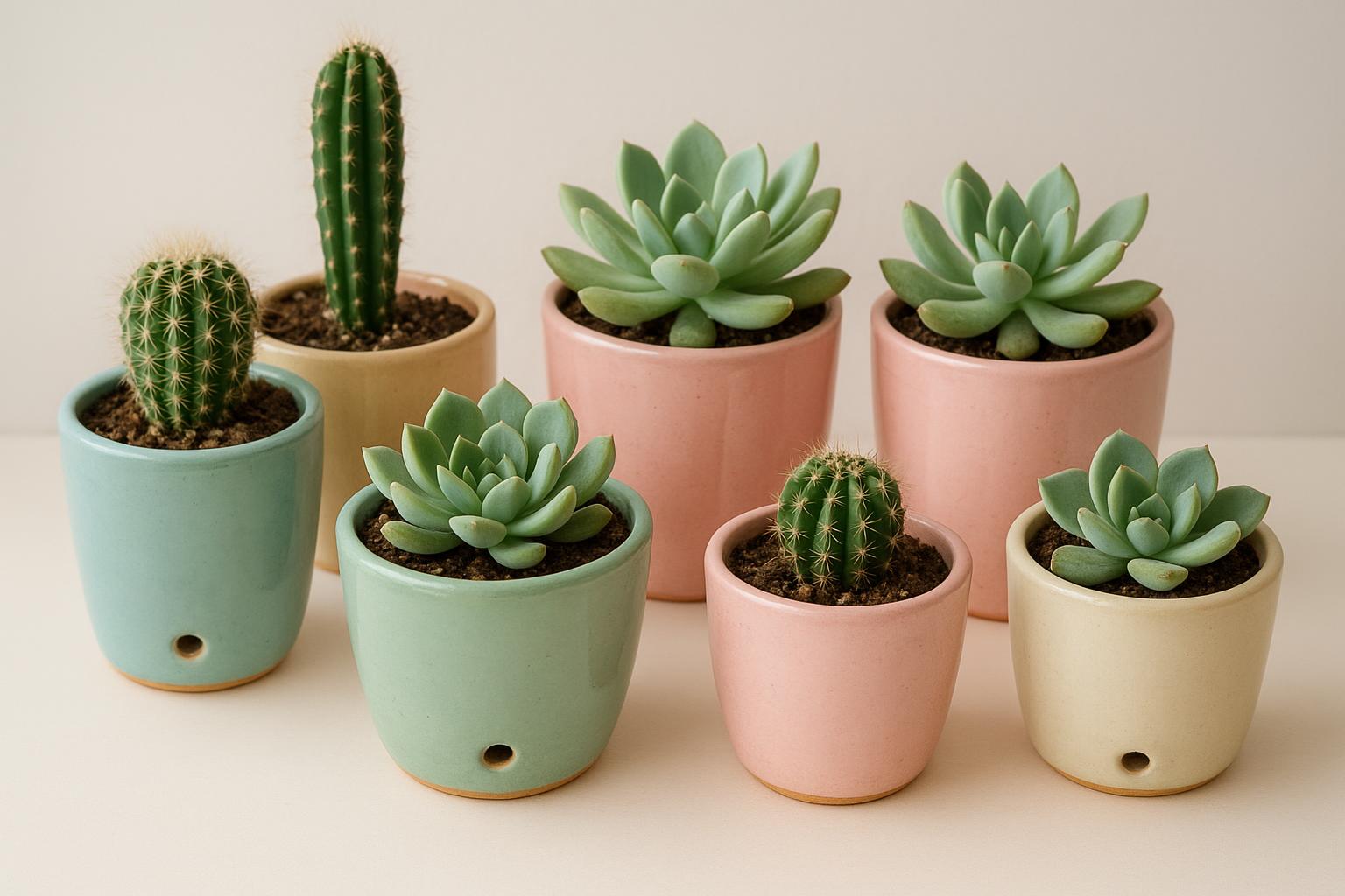 Vasi in terracotta smaltata per piante grasse: quando sceglierli e come abbinarli alla tua collezione