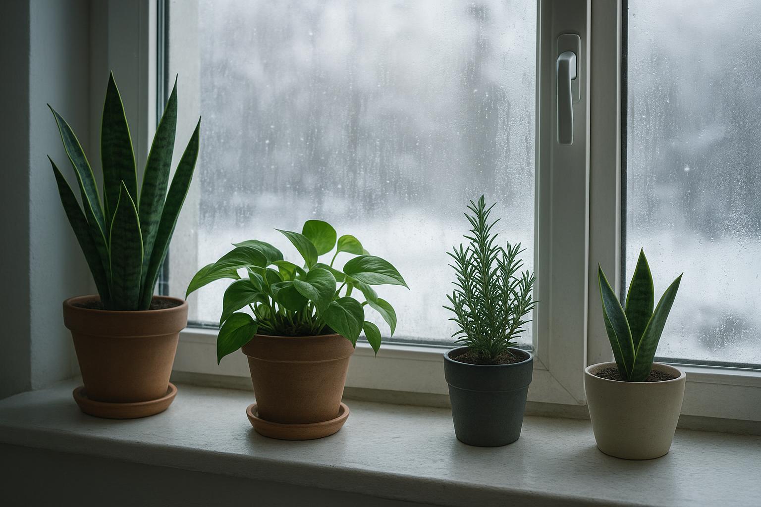 Piante da interno per finestre micro-aperte anche d’inverno: specie che tollerano spifferi e sbalzi leggeri