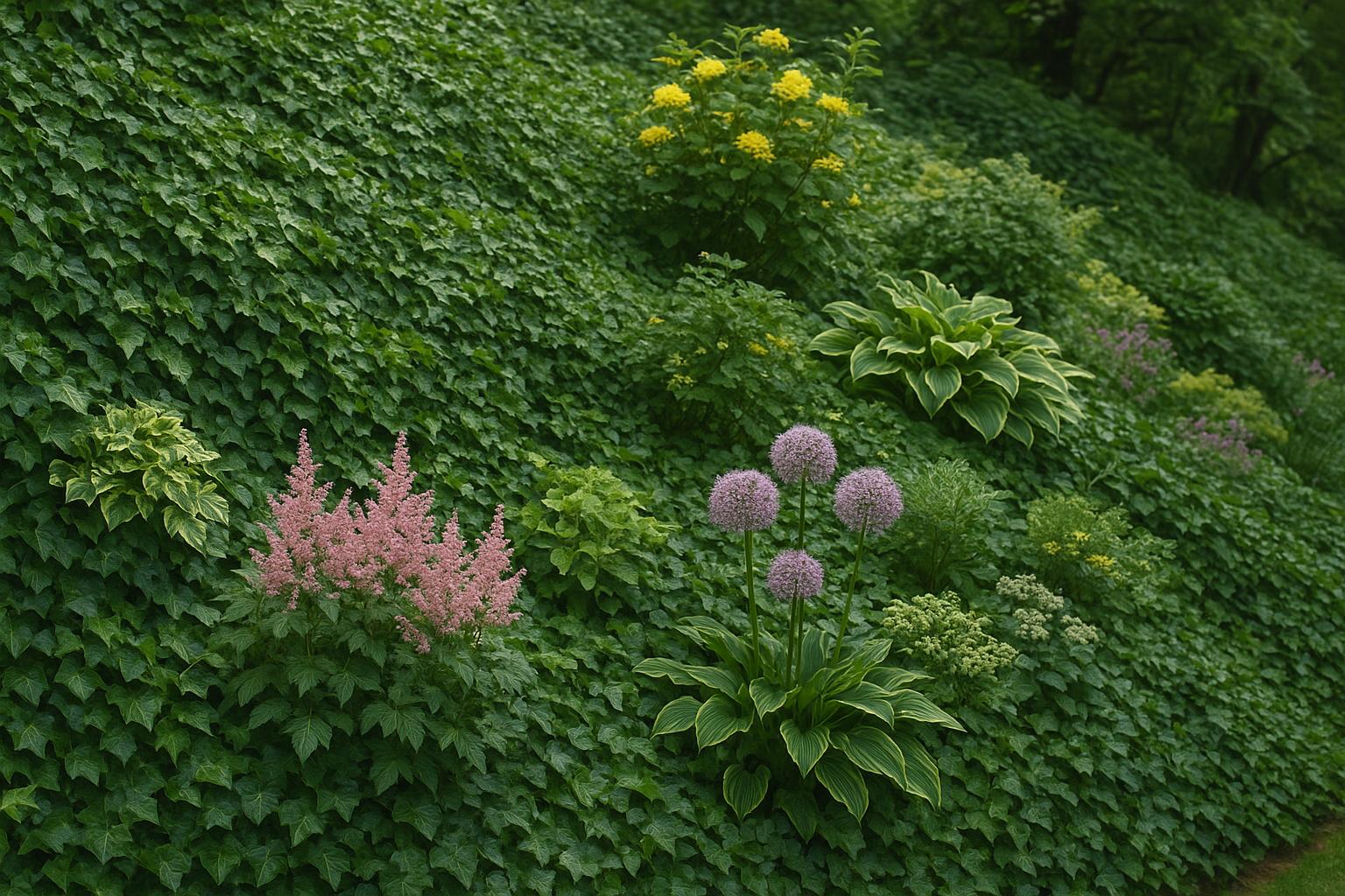 Edera comune (Hedera helix) come coprisuolo ornamentale: vantaggi, limiti e gestione in giardino