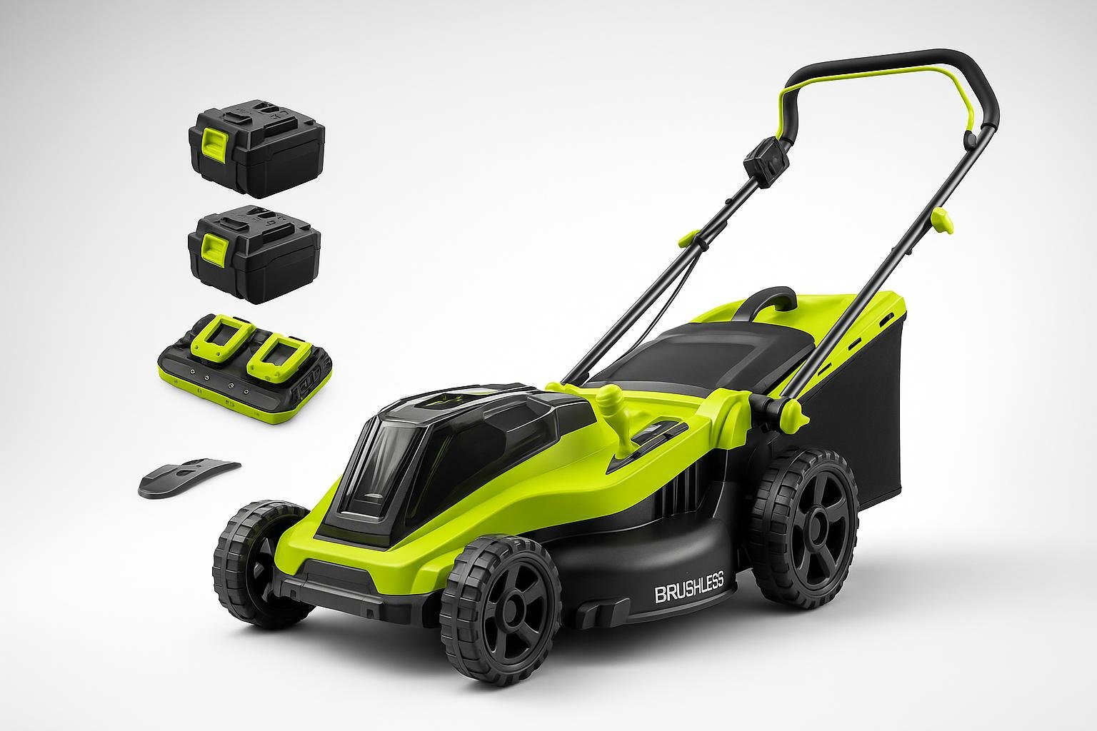 SnapFresh rasaerba a batteria 40V, il taglio del prato silenzioso per giardini di casa