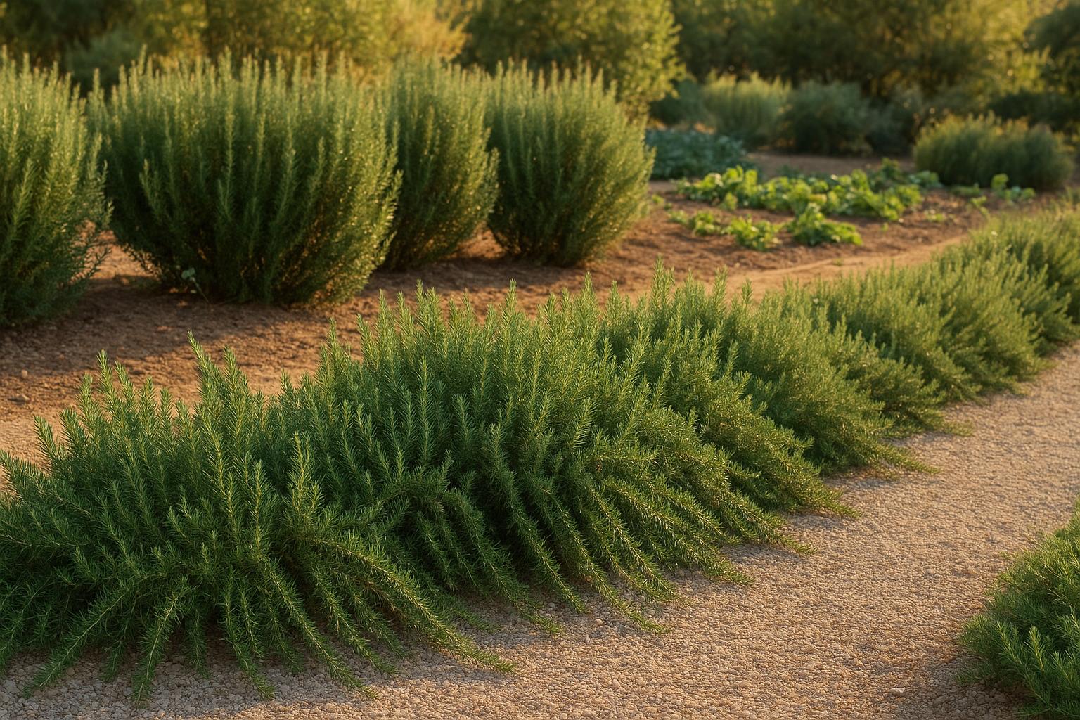 Rosmarino prostrato e verticale come bordura perenne: come impostarlo a settembre in giardino