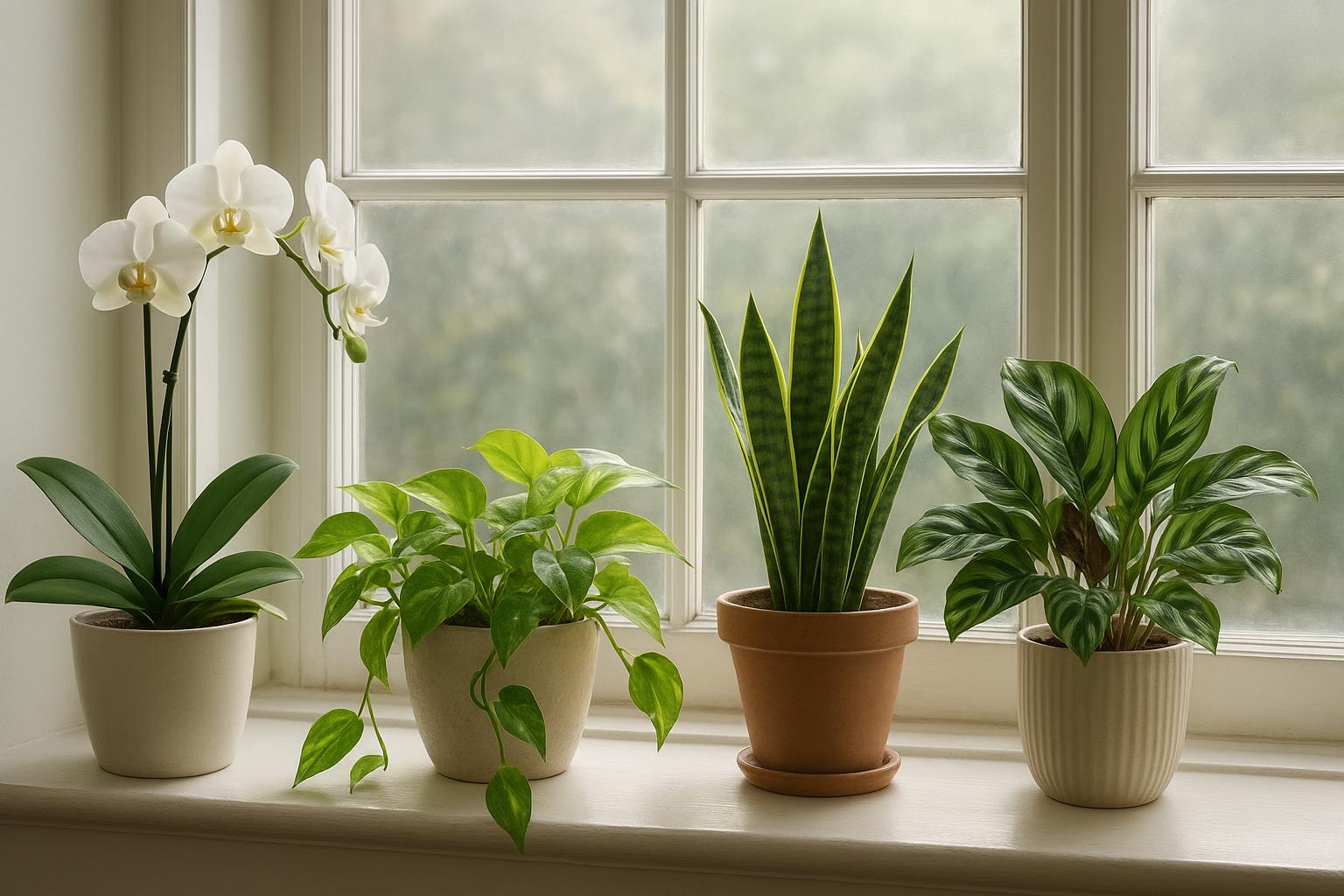 Piante da interno per finestre esposte a est in autunno: luce dolce del mattino e giornate più corte