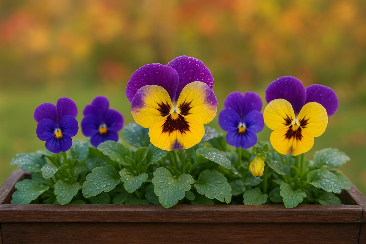 Viola del pensiero e viole cornute: come preparare ora balconi e aiuole fiorite fino alla primavera