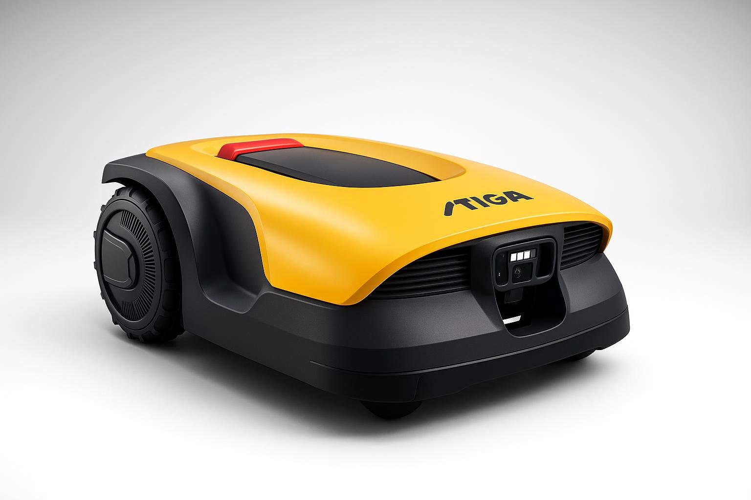 Robot tagliaerba STIGA A 8v, prato in ordine senza filo perimetrale e gestione smart