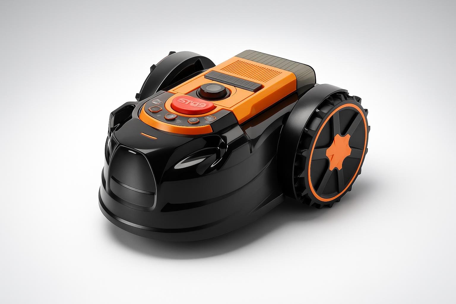 LawnMaster OcuMow, il robot tagliaerba compatto per giardini piccoli e senza filo perimetrale