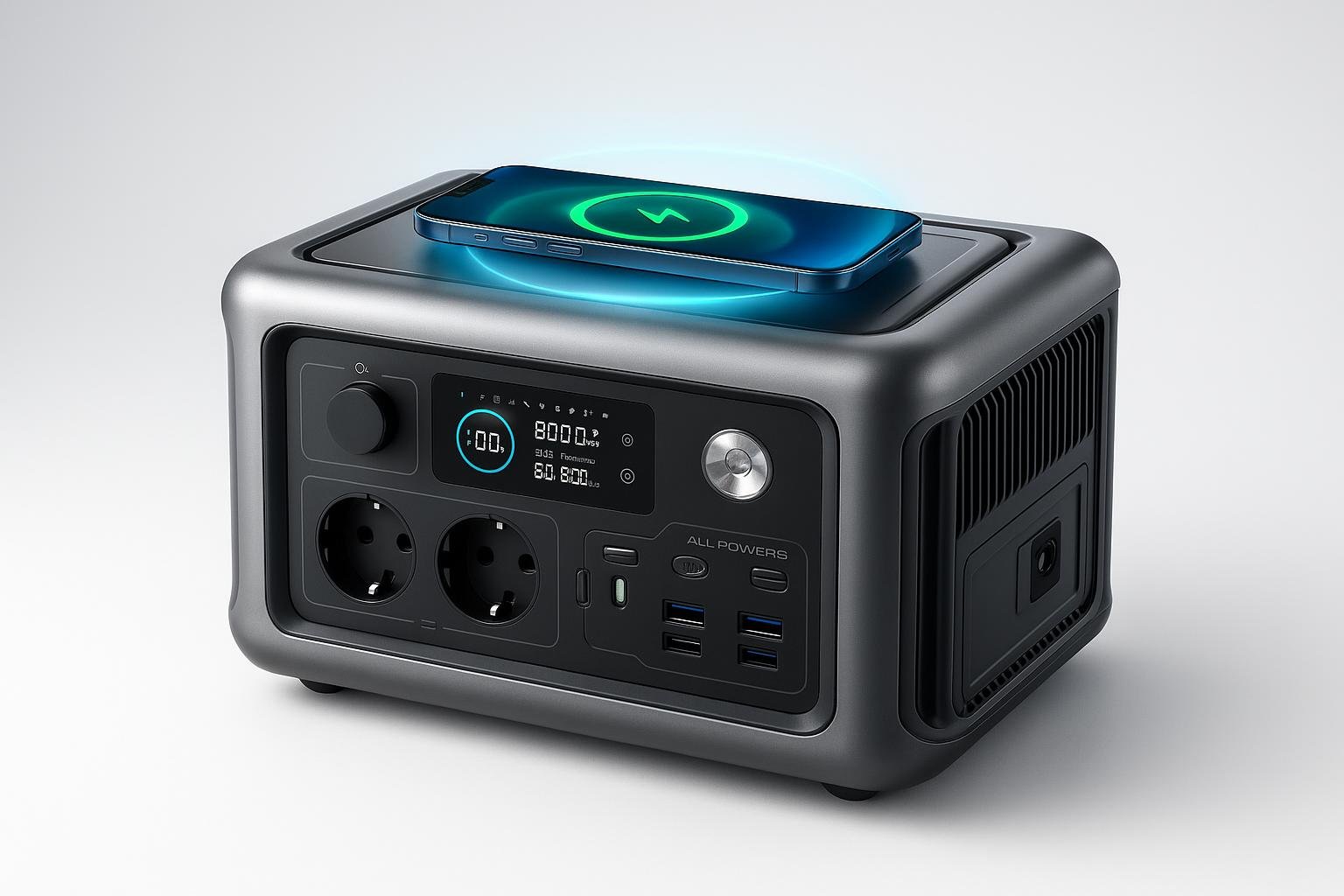 ALLPOWERS R600, la centrale elettrica portatile per serre, luci da giardino e lavori all’aperto