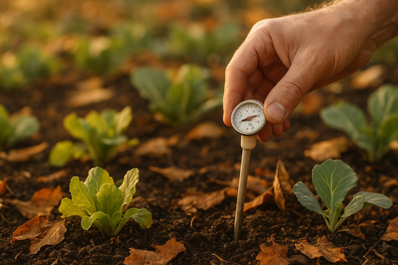 Termometro del suolo: perché usarlo in giardino e nell’orto autunnale