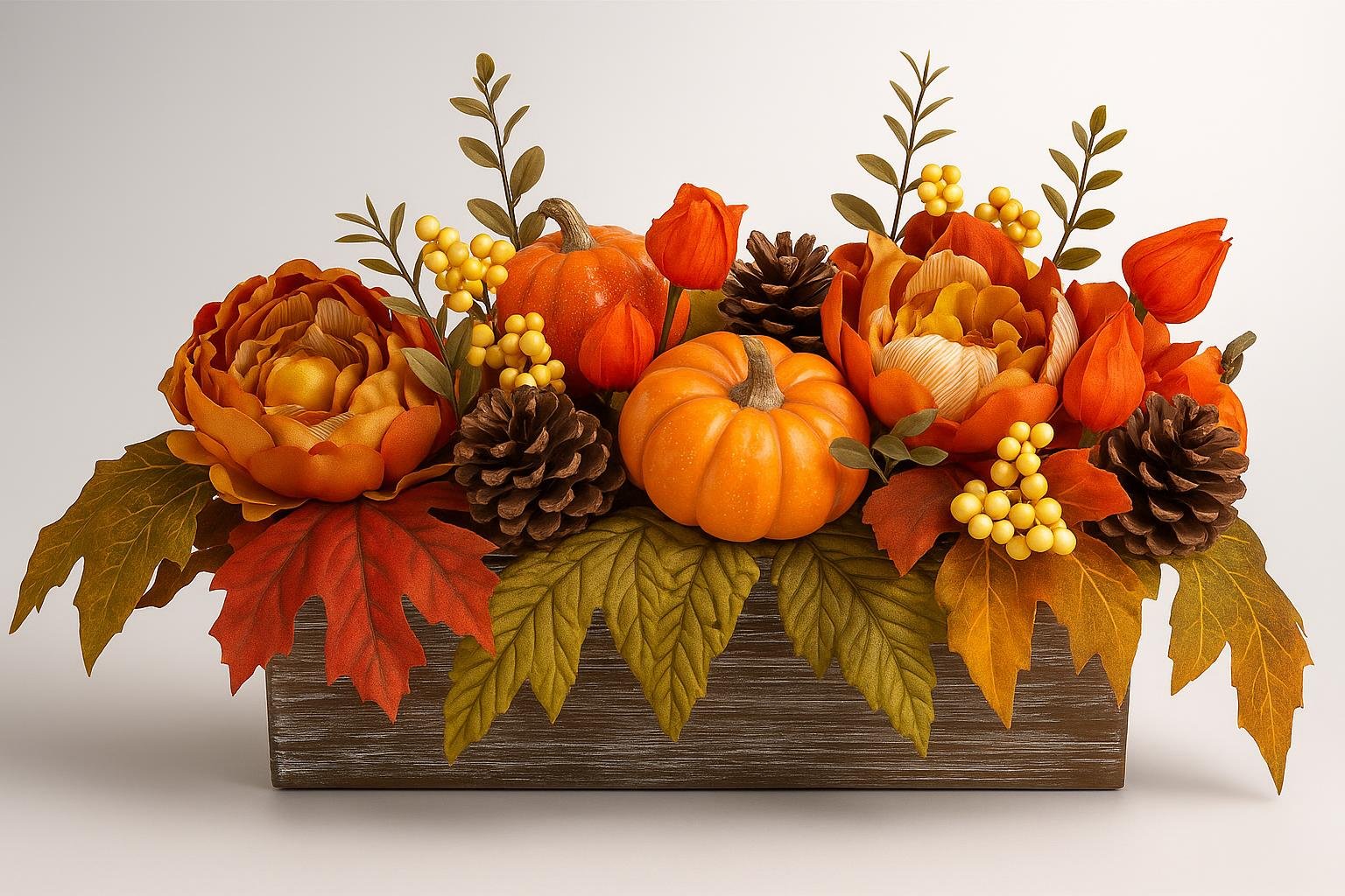 Ingresso di casa autunnale: vasi, sedute e luci per accogliere tra foglie e fiori