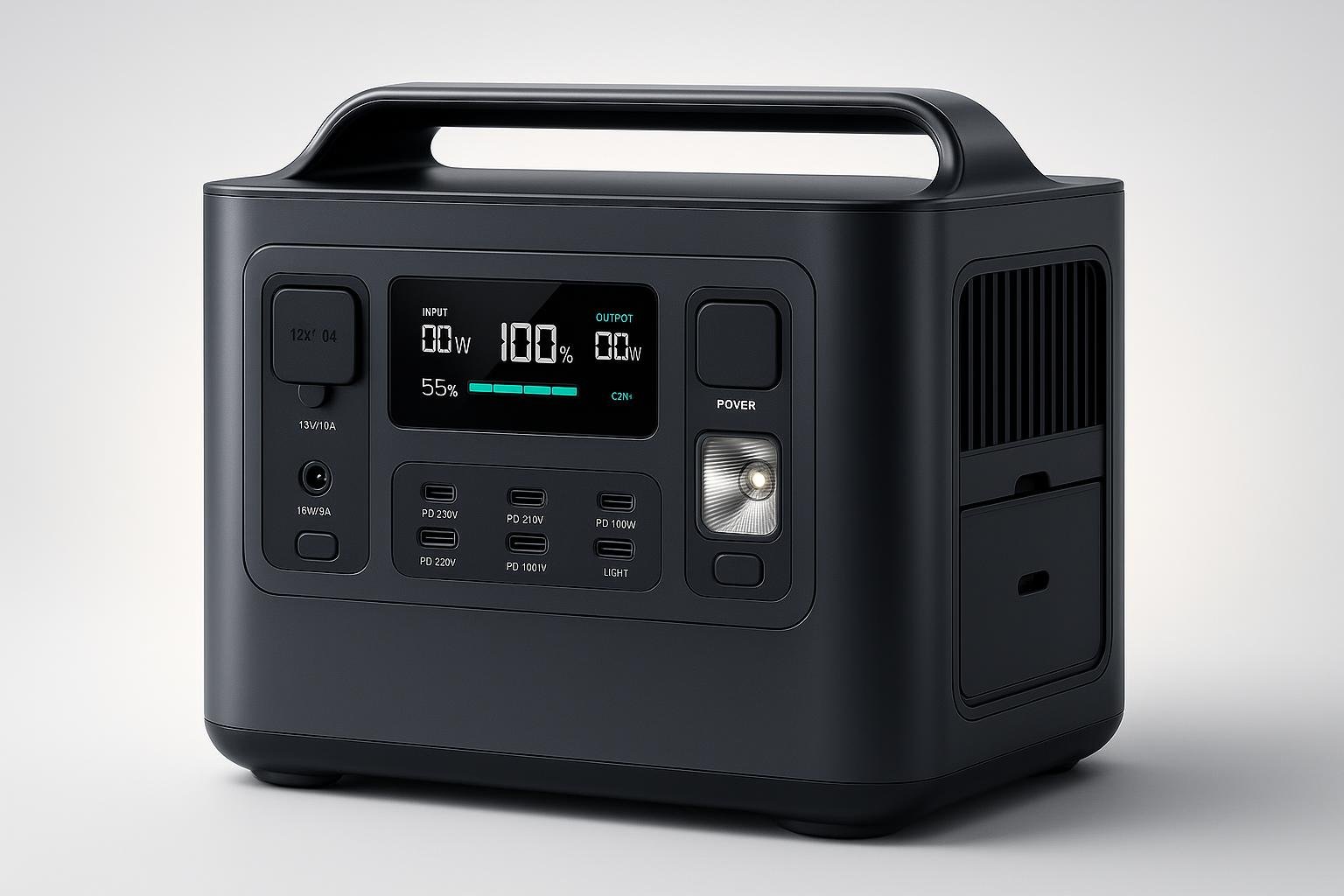 AFERIY P010 512Wh, power station compatta per luci, pompe e attrezzi leggeri da giardino