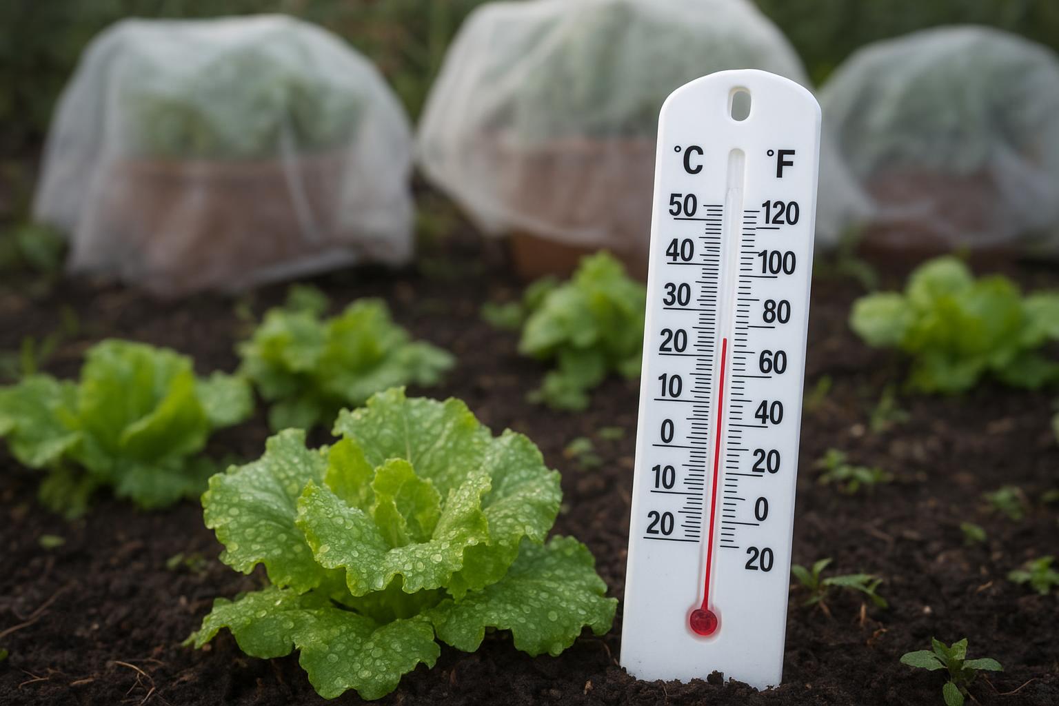 Termometro da minimo per giardinieri: come usarlo per proteggere orto e fioriture dalle prime gelate