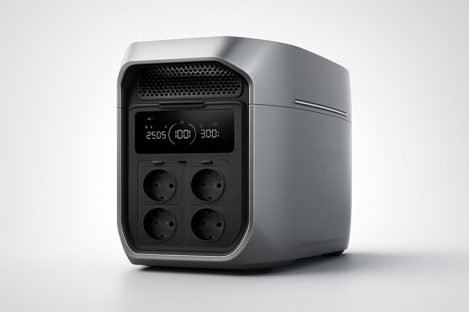 EF ECOFLOW DELTA 3 Max Plus, la power station ideale per illuminare giardino, serra e veranda