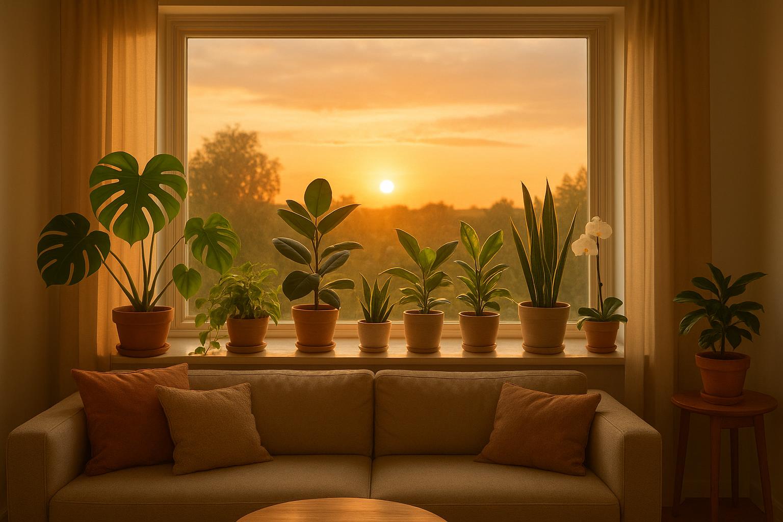Finestre a ovest e cambio di stagione: piante da interno che amano la luce del pomeriggio in autunno