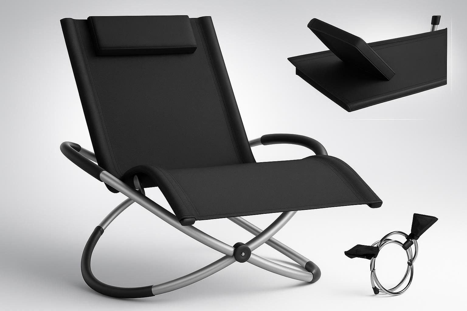 Lettino basculante tectake Paulina, relax in giardino a prezzo ribassato con l’offerta Amazon