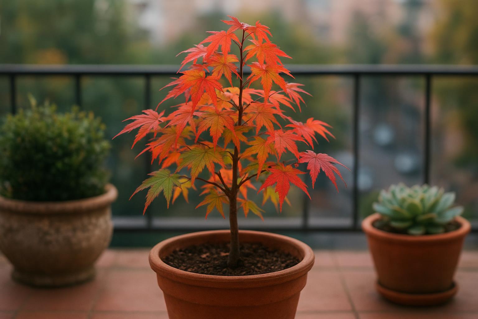 Aceri giapponesi in vaso per terrazzi di settembre: quali scegliere e come trapiantarli
